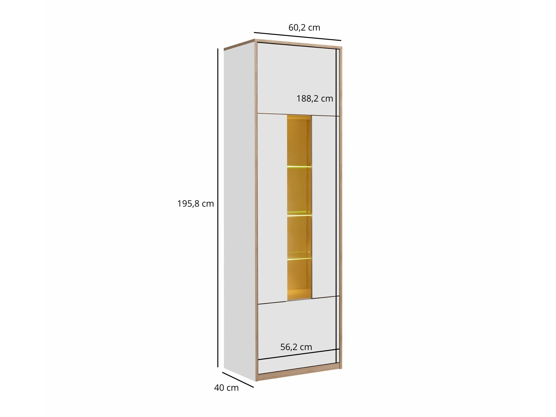 Plaukts Fivetri 106 (Balts)