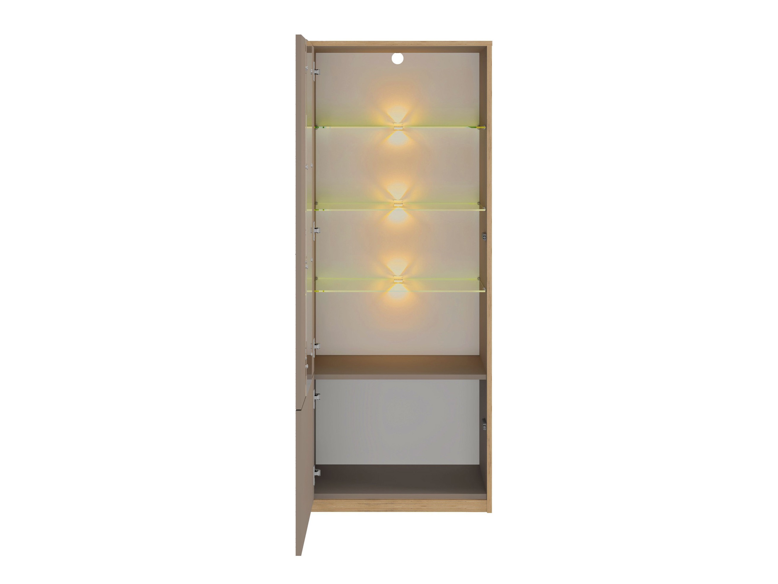 Plaukts Fivetri 107 (Pelēkbrūns)