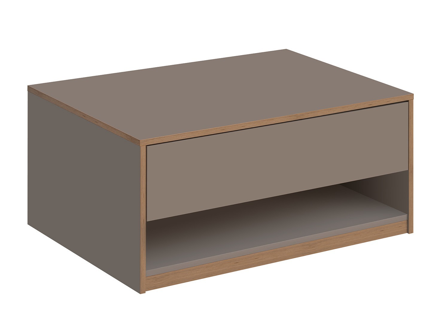 Viesistabas komplekts Fivetri 110 (Pelēkbrūns)