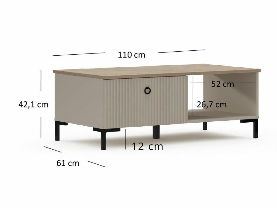 Žurnālu galdiņš Evadali 104