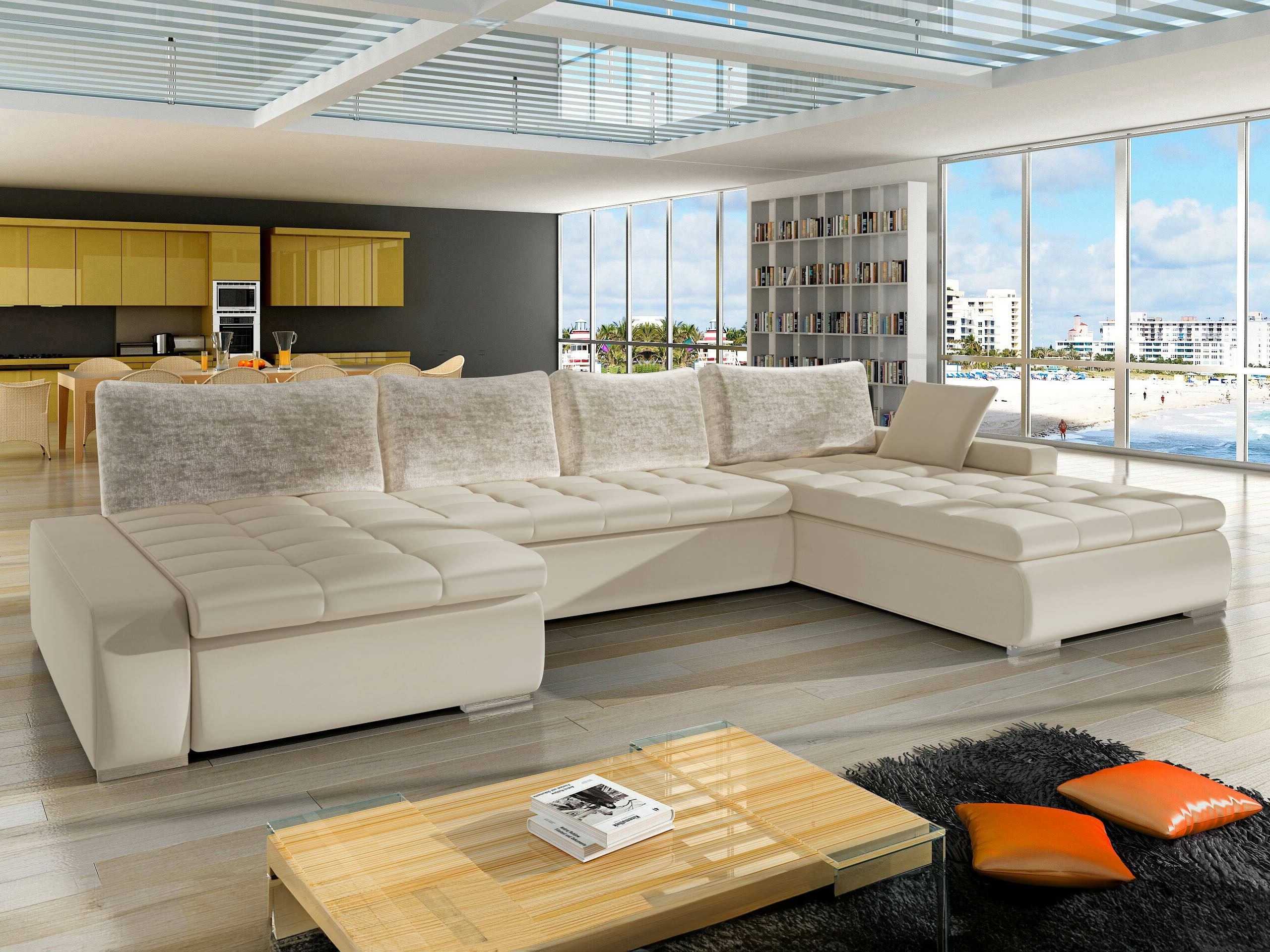 Stūra dīvāns Comfivo Oliva I (Venus Velvet 2927 + Miu 2041 + Venus Velvet 2927)