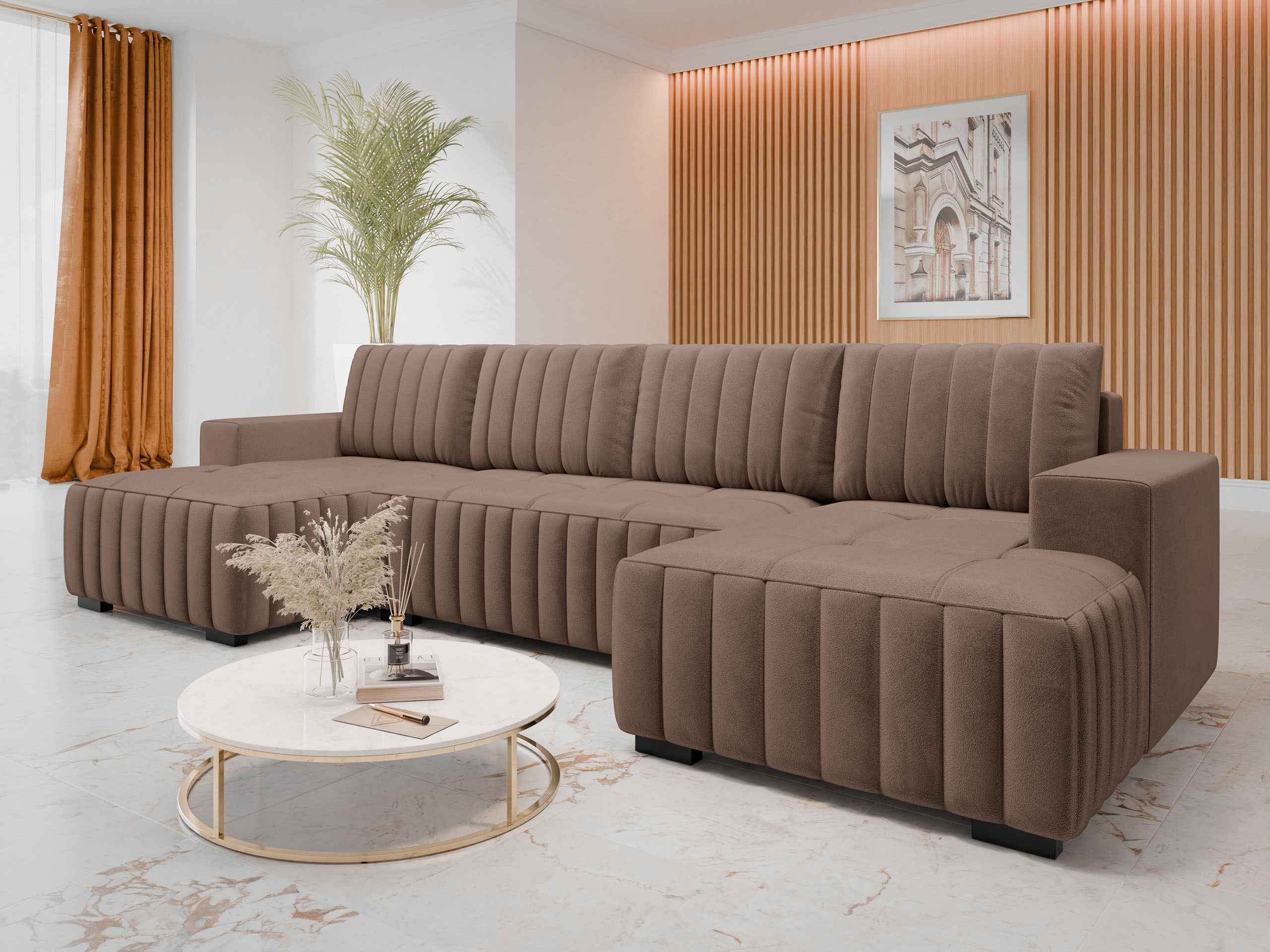 Stūra dīvāns Columbus 232 (Manila 05)