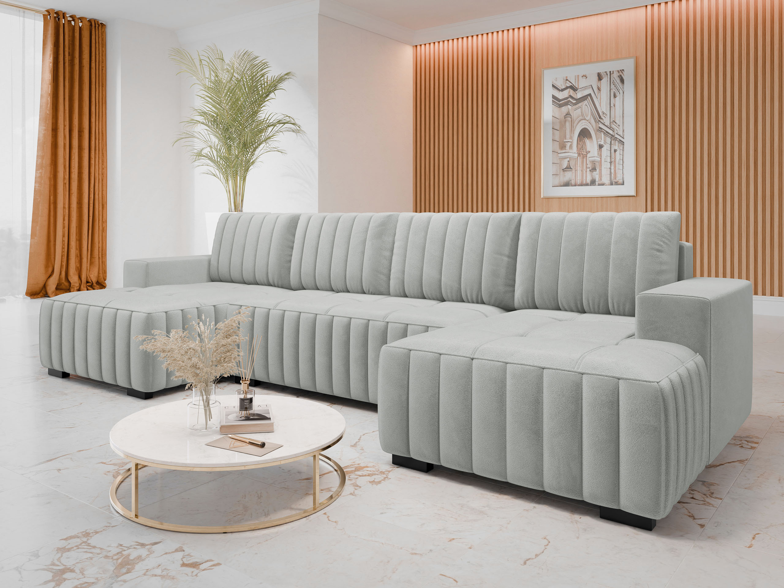 Stūra dīvāns Columbus 232 (Manila 14)