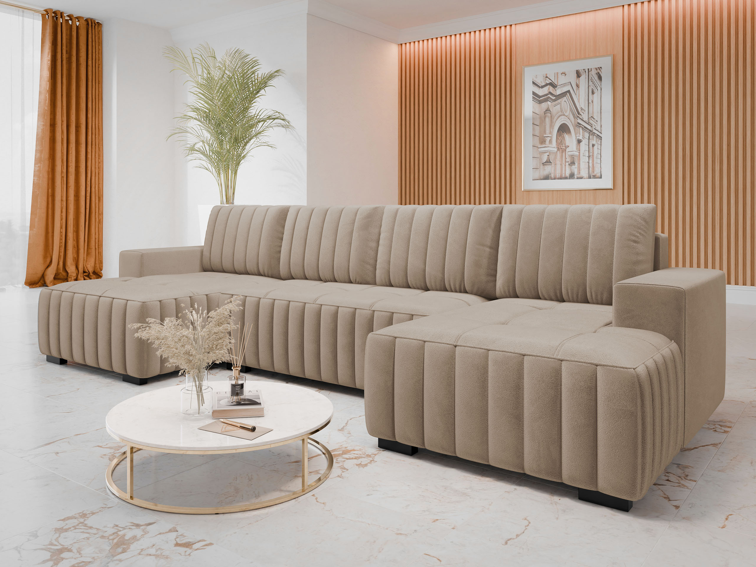 Stūra dīvāns Columbus 232 (Manila 21)