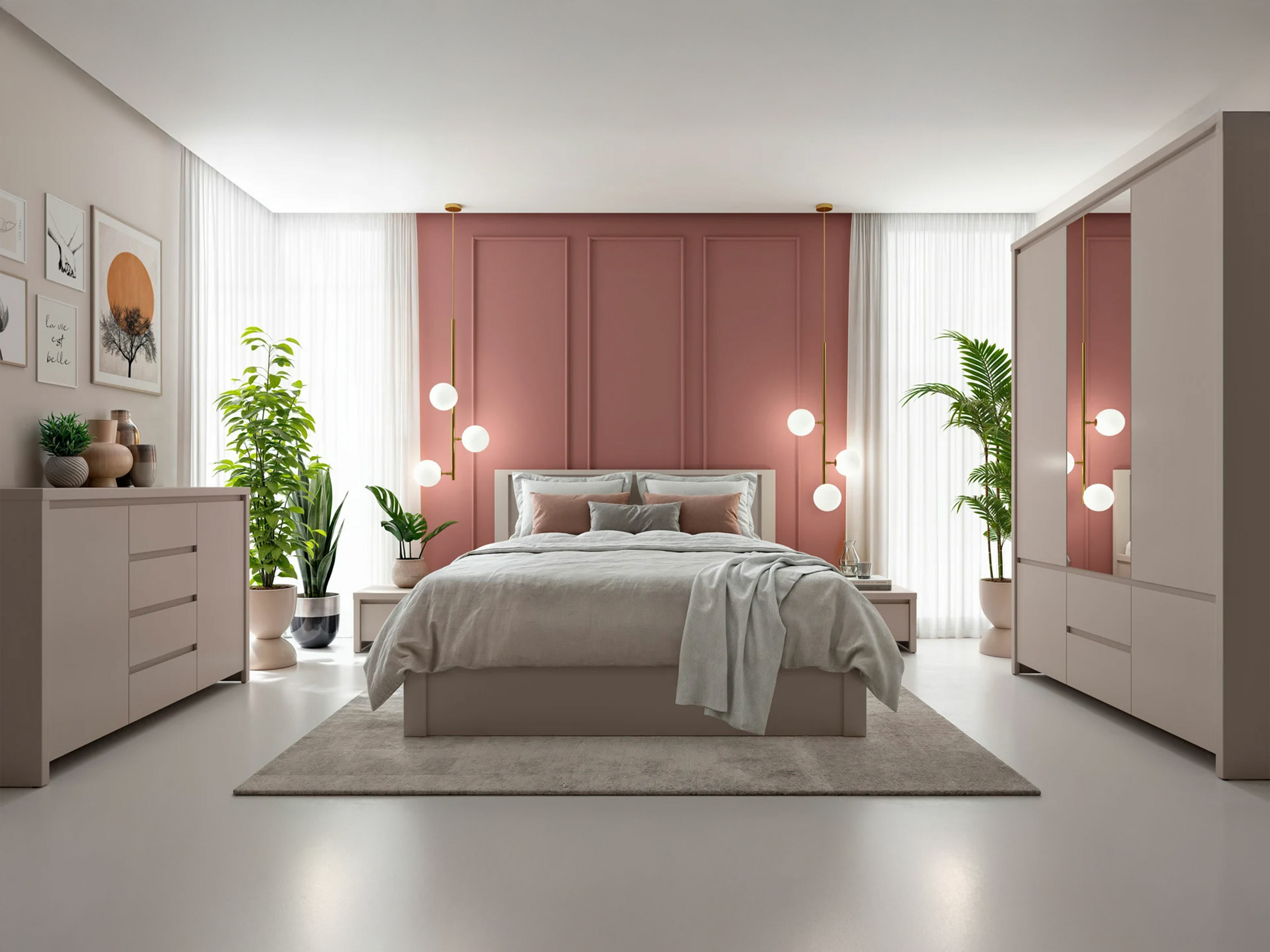 Guļamistabas komplekts Nolroma 139 (Jā)