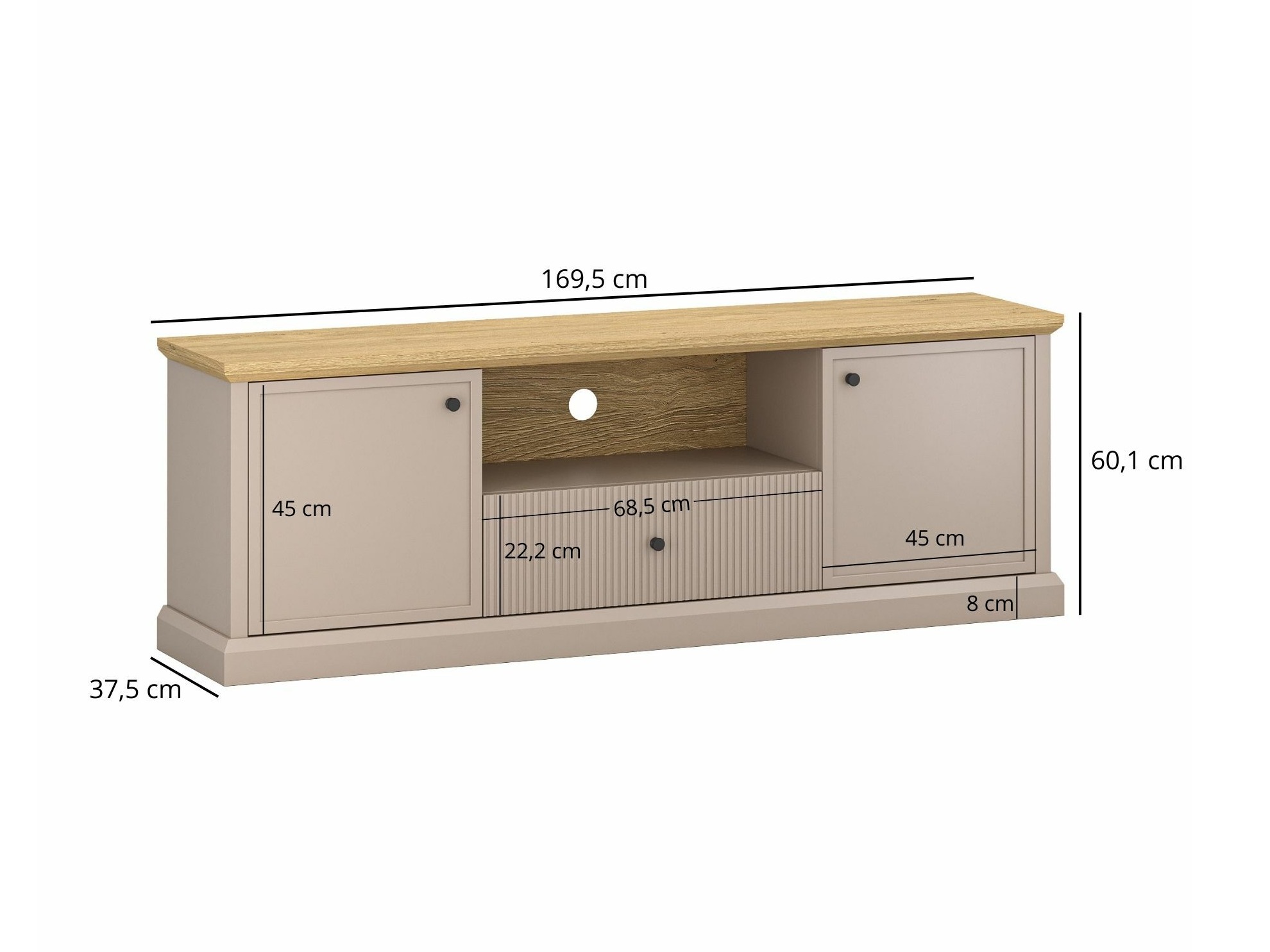 TV galds Tivetru 115