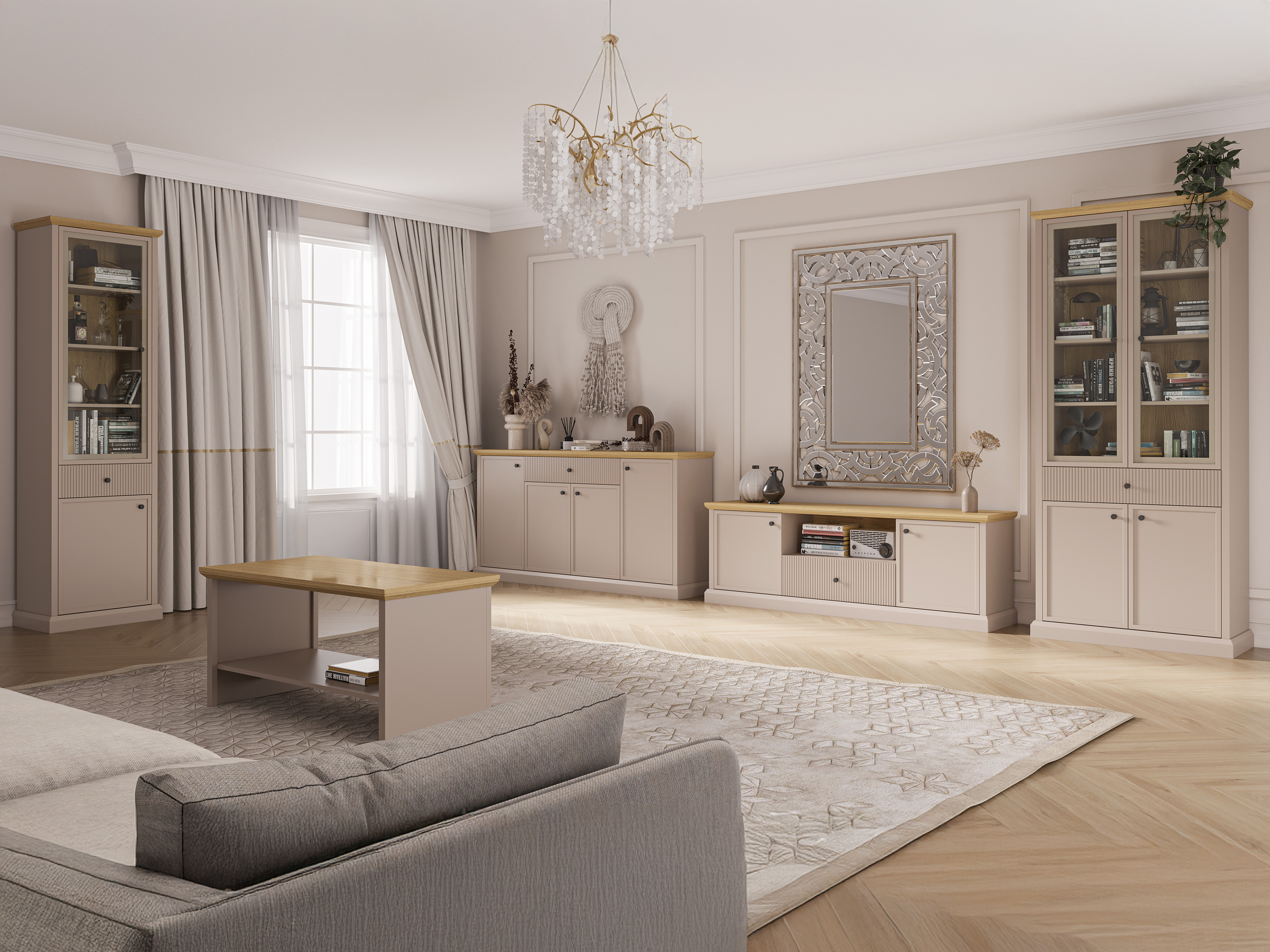 Viesistabas komplekts Tivetru 119 (Jā)