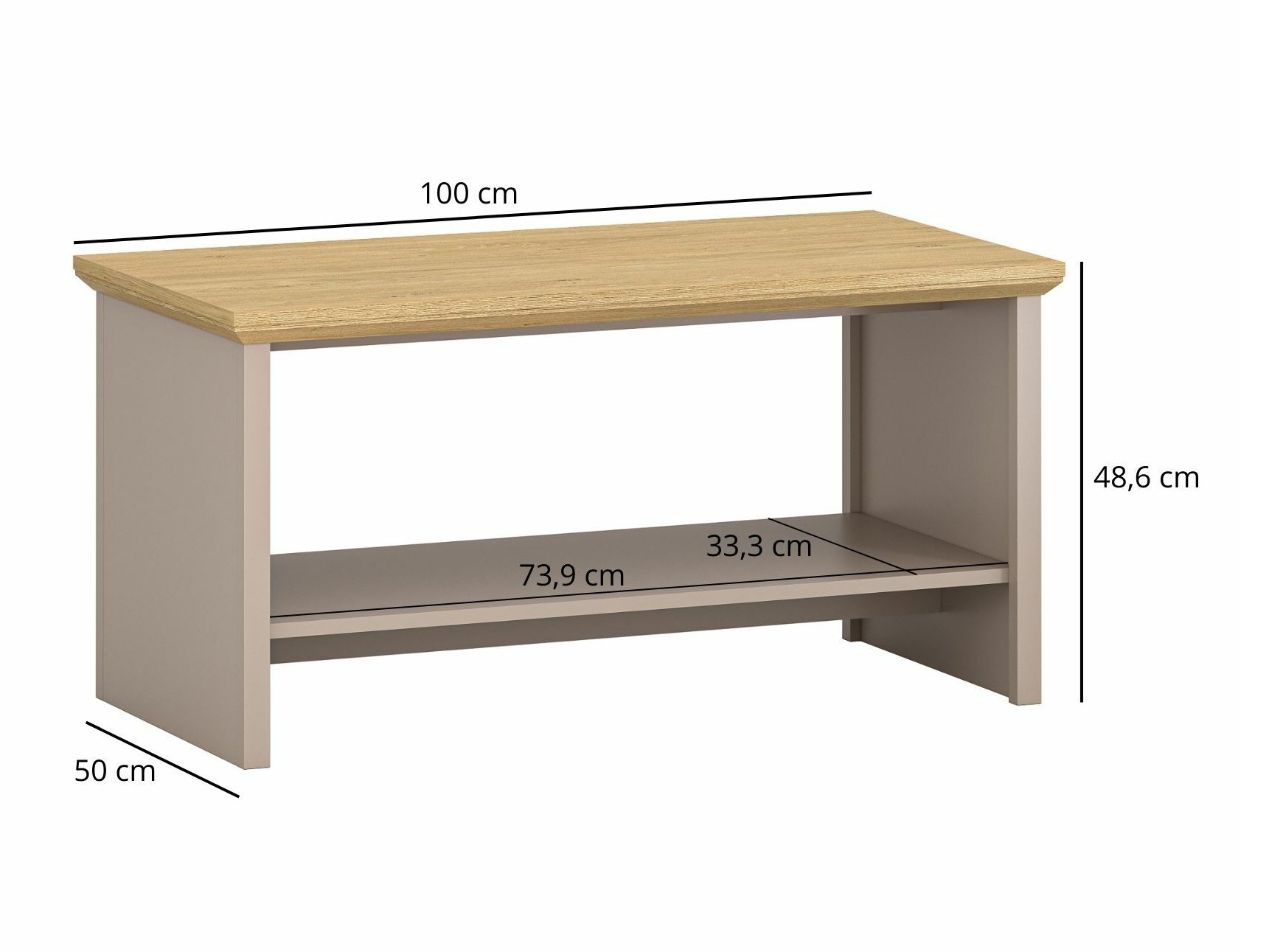 Žurnālu galdiņš Tivetru 104