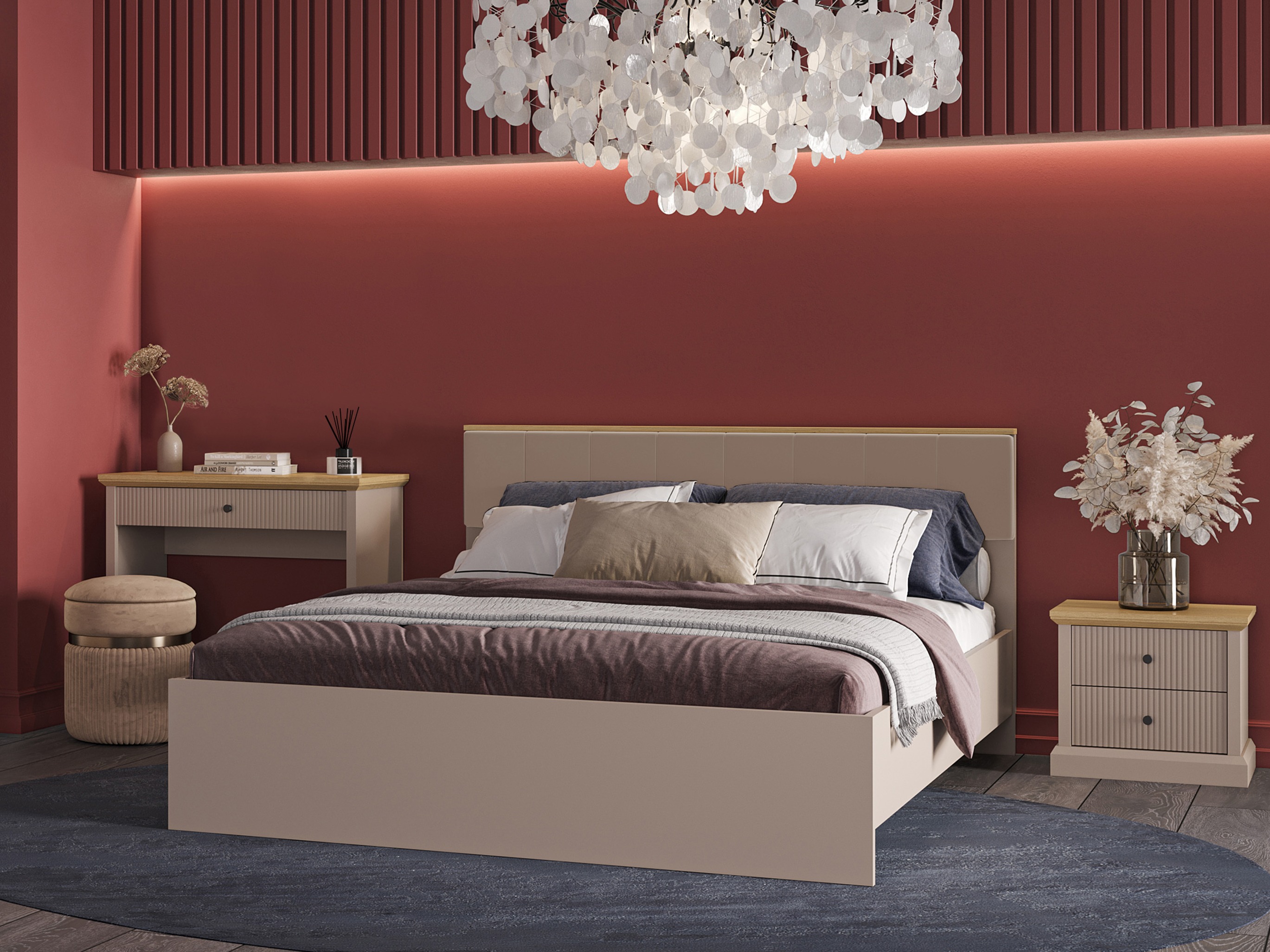 Guļamistabas komplekts Tivetru 120 (Nav)