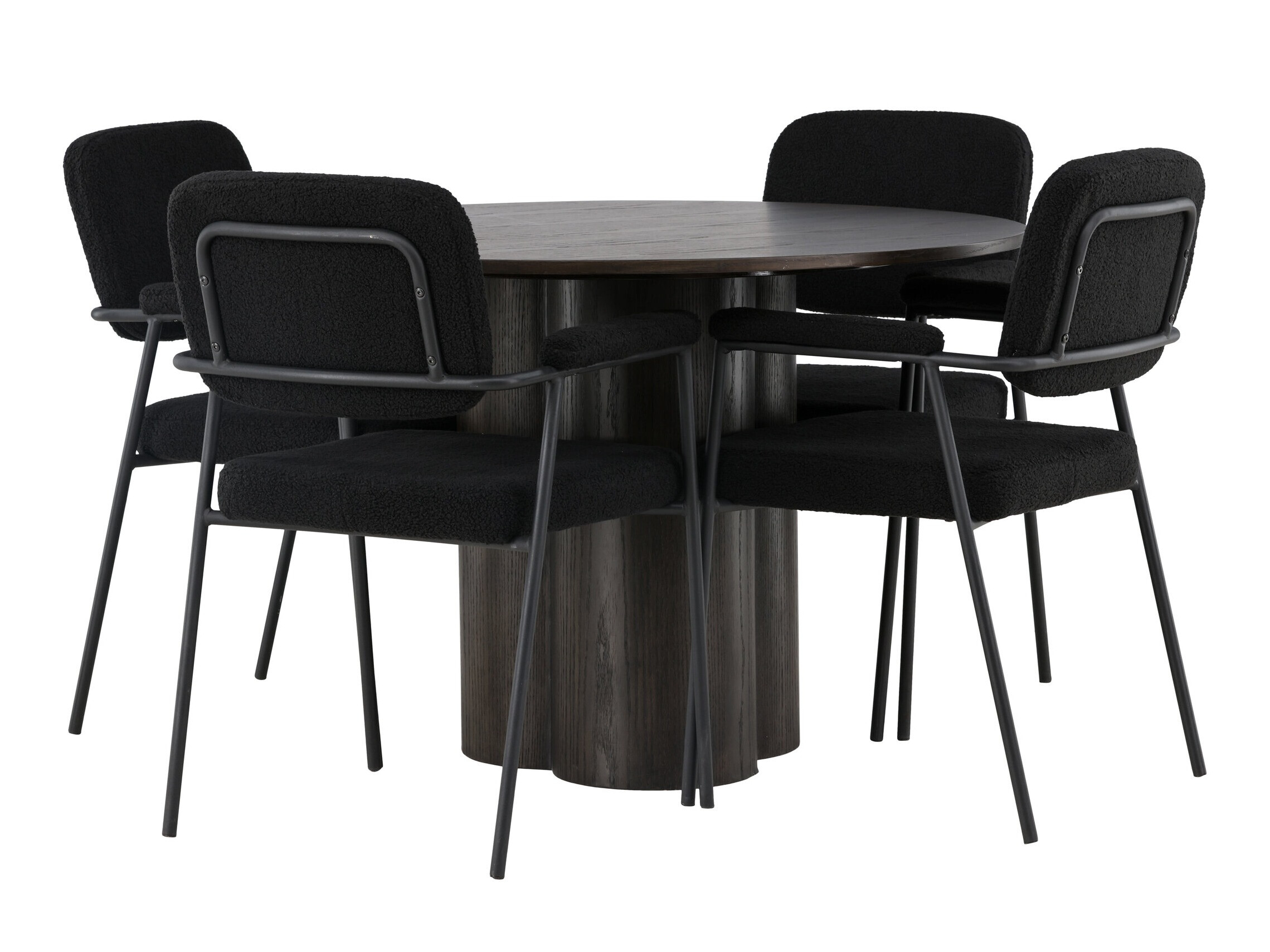 Ēdamistabas komplekts Dallas 4358 (Brūns)