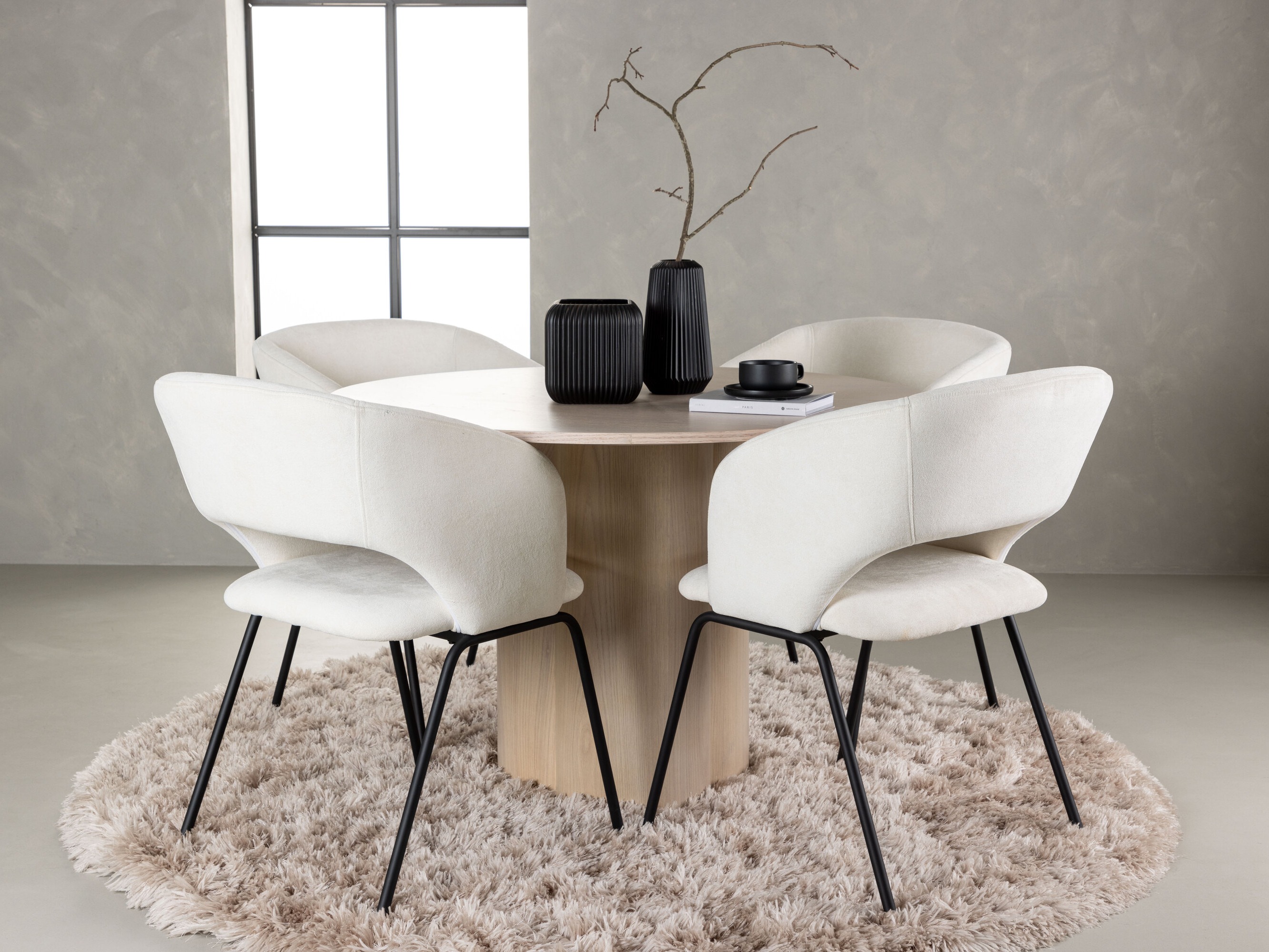 Ēdamistabas komplekts Dallas 5132 (Gaišs koks)