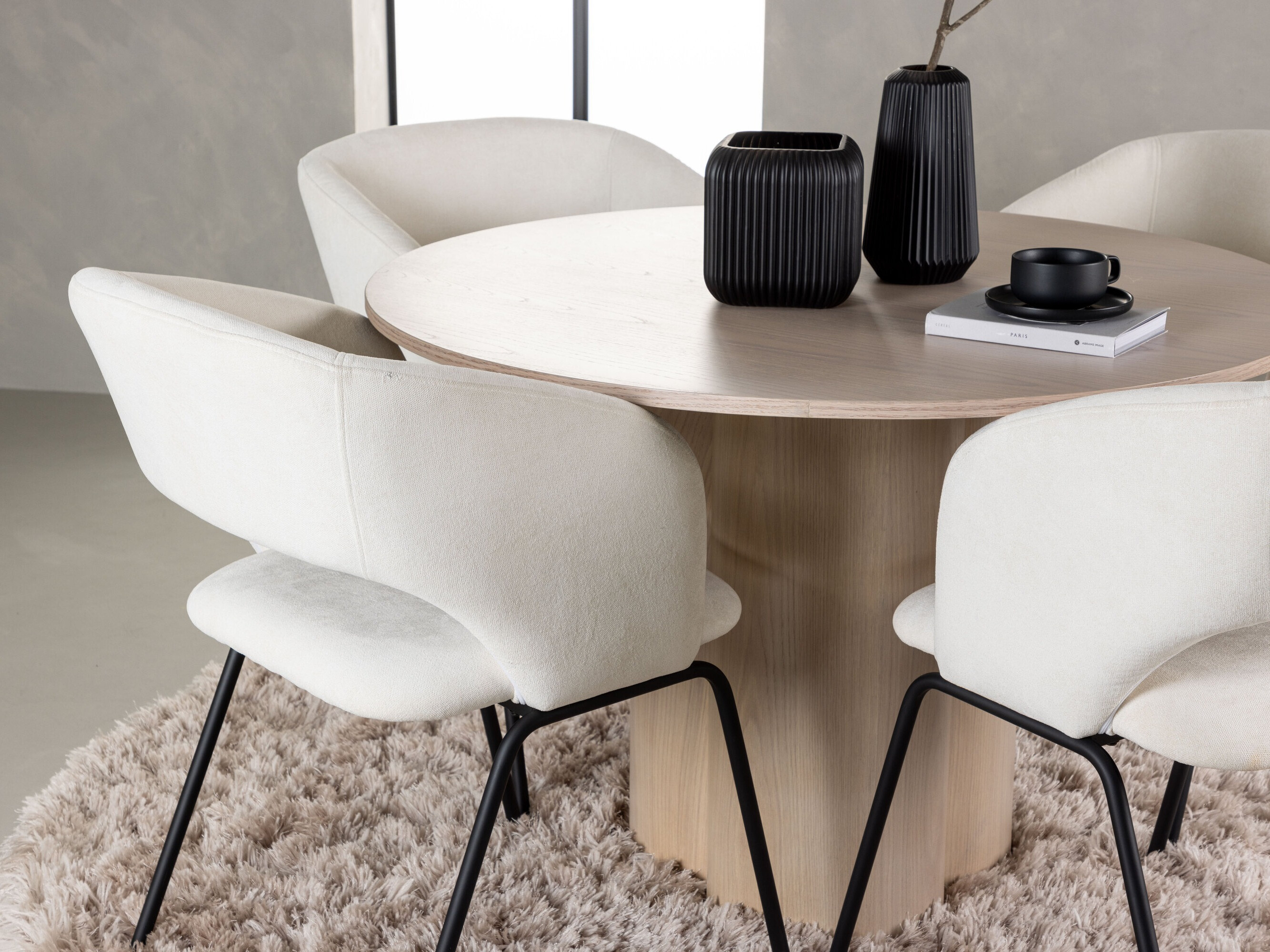 Ēdamistabas komplekts Dallas 5132 (Gaišs koks)