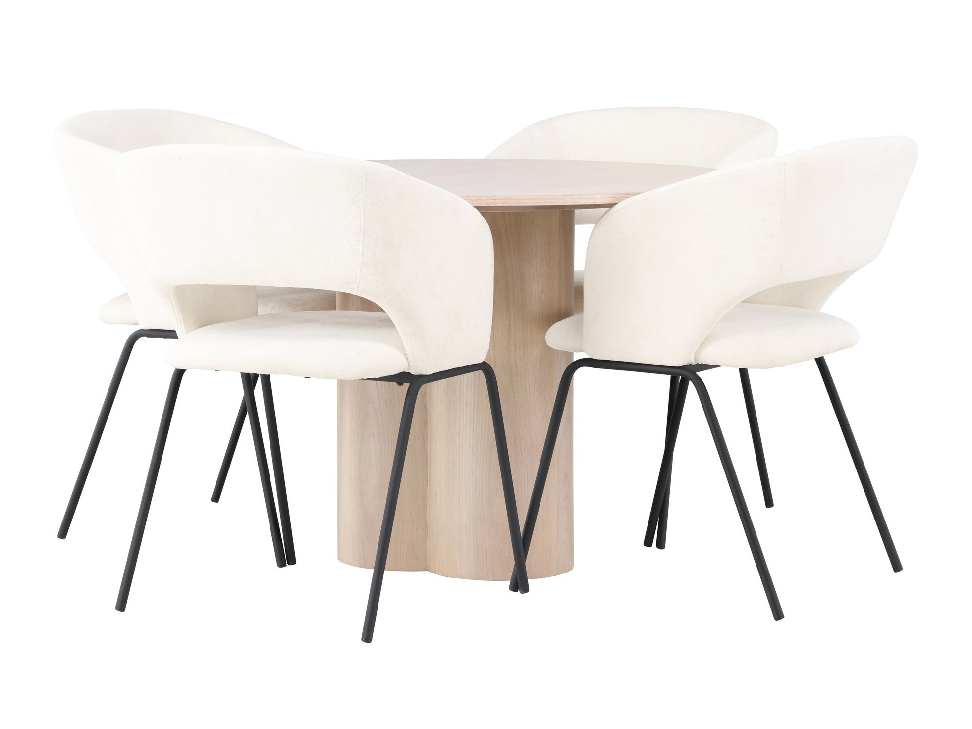 Ēdamistabas komplekts Dallas 5132 (Gaišs koks)