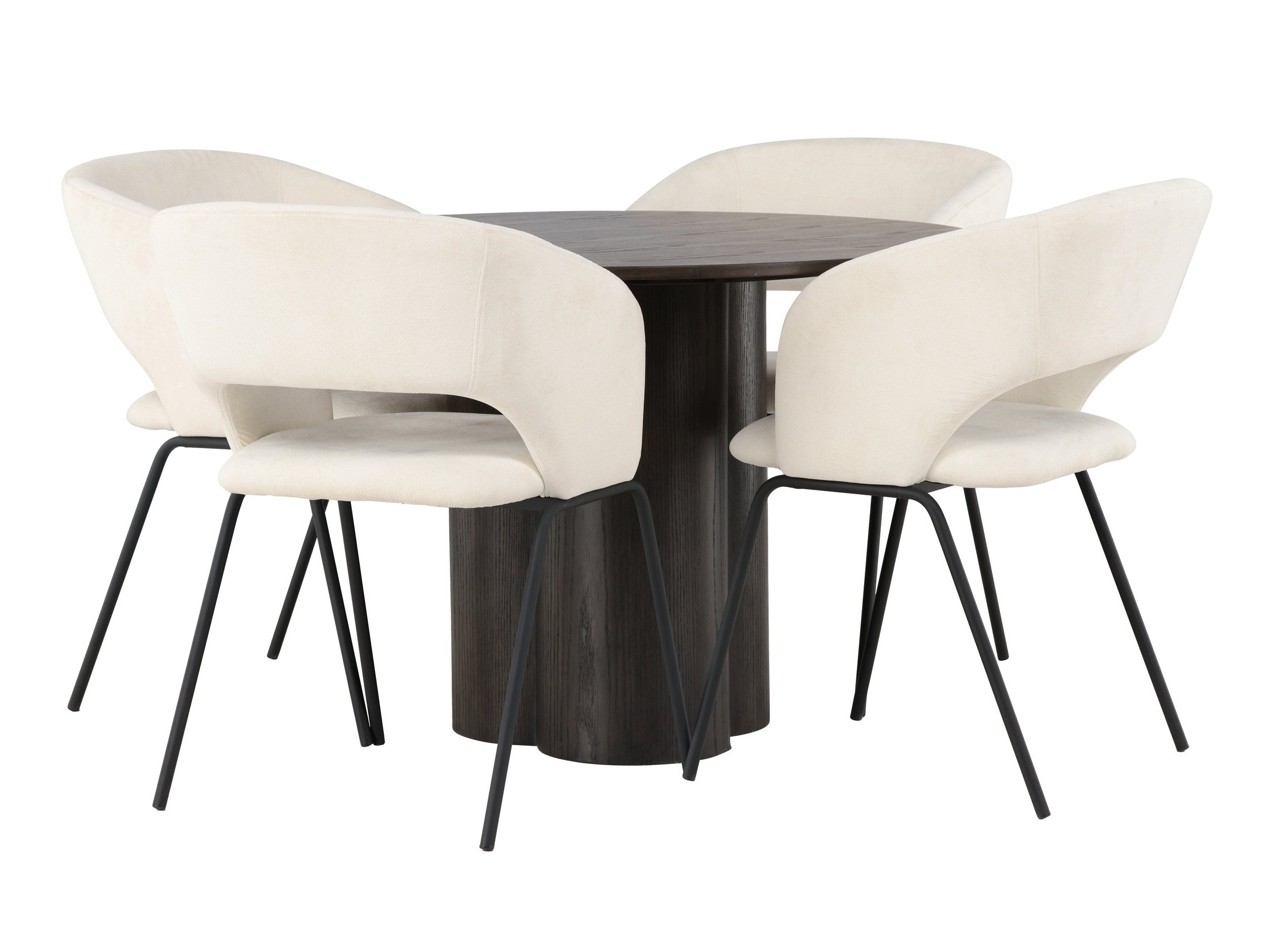 Ēdamistabas komplekts Dallas 5132 (Tumšs koks)