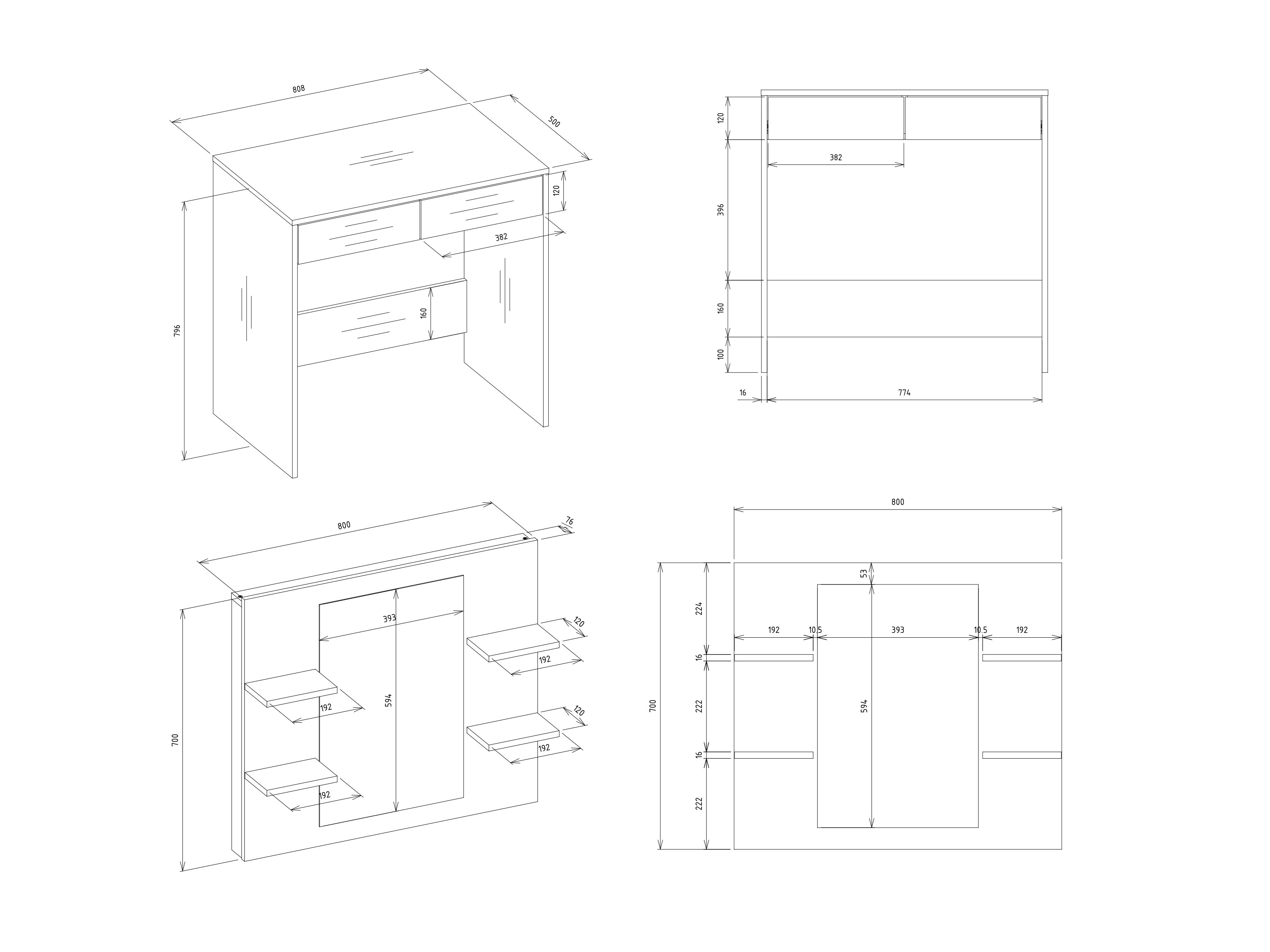 Grima galds Mandeville 357