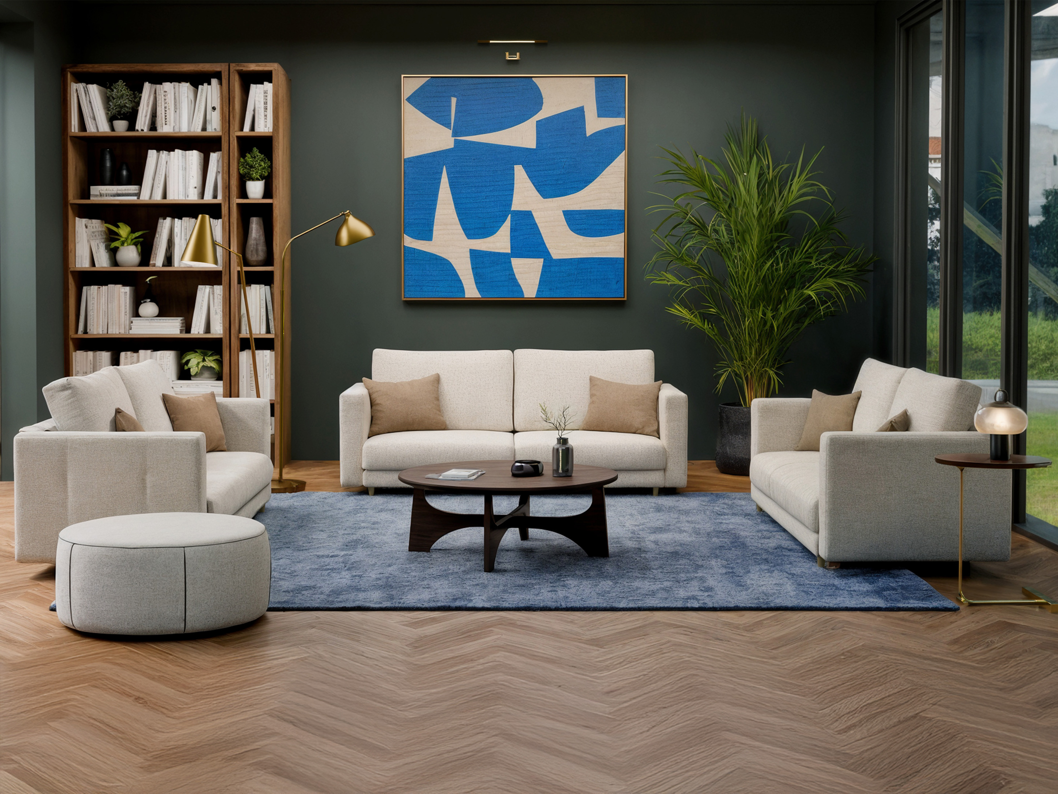 Dīvāns gulta Mandeville 353 (Bēšs)