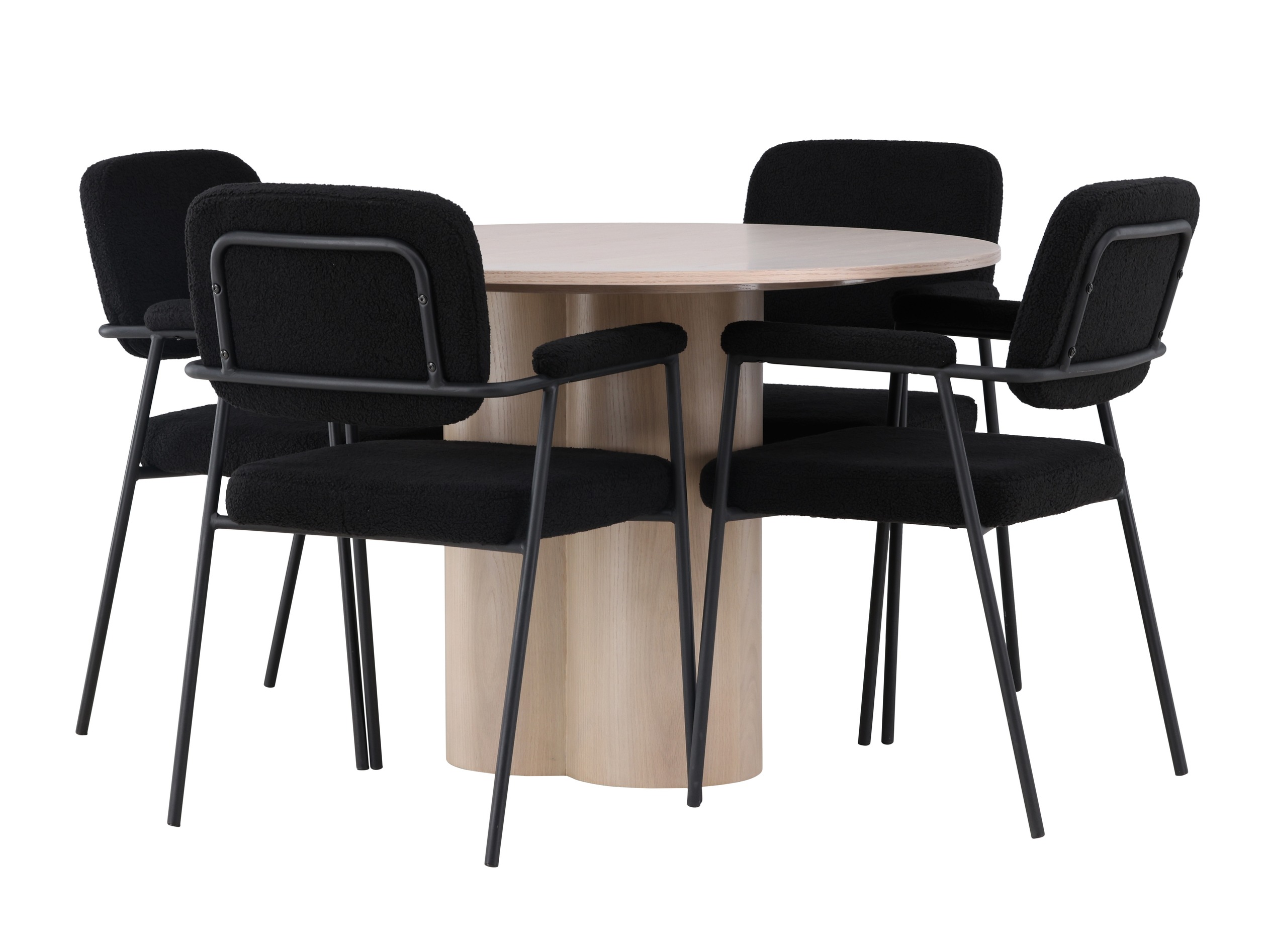 Ēdamistabas komplekts Dallas 4358 (Gaišs koks)