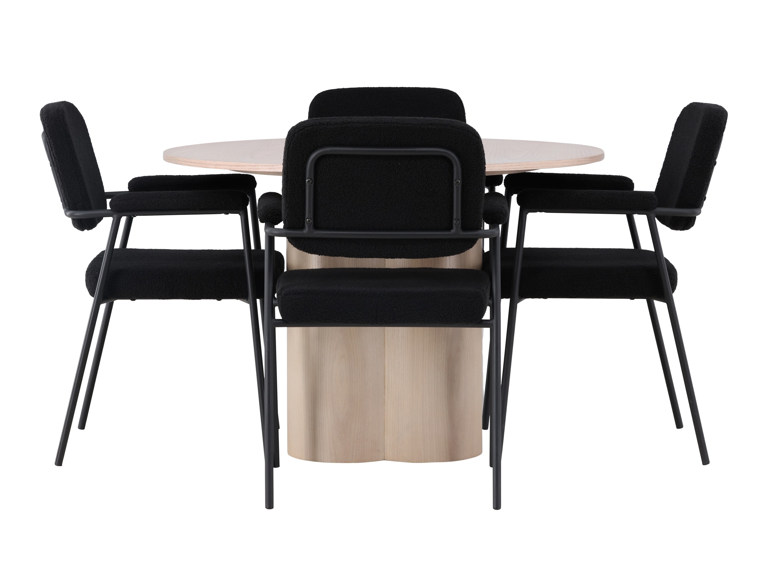 Ēdamistabas komplekts Dallas 4358 (Gaišs koks)