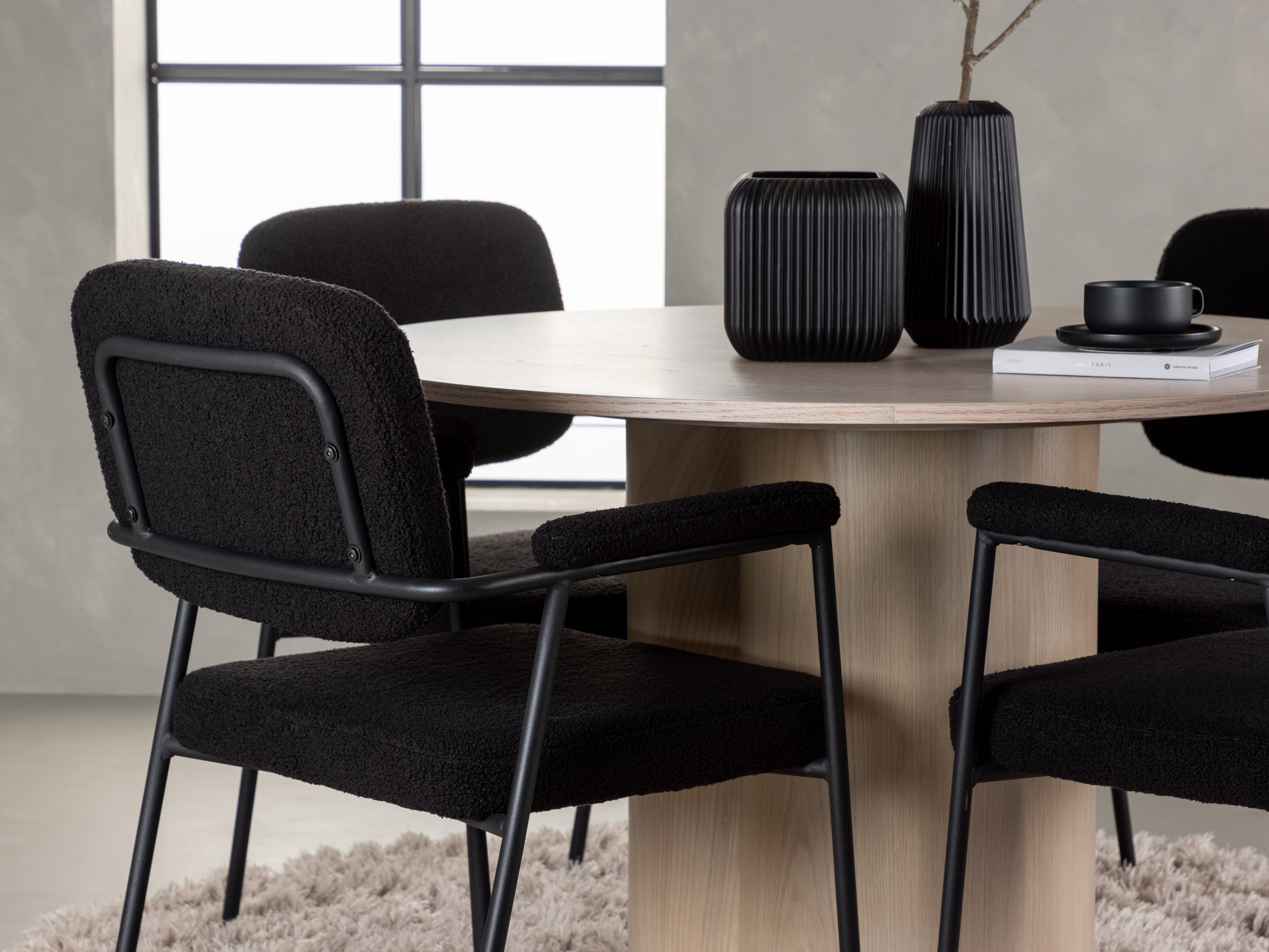 Ēdamistabas komplekts Dallas 4358 (Gaišs koks)