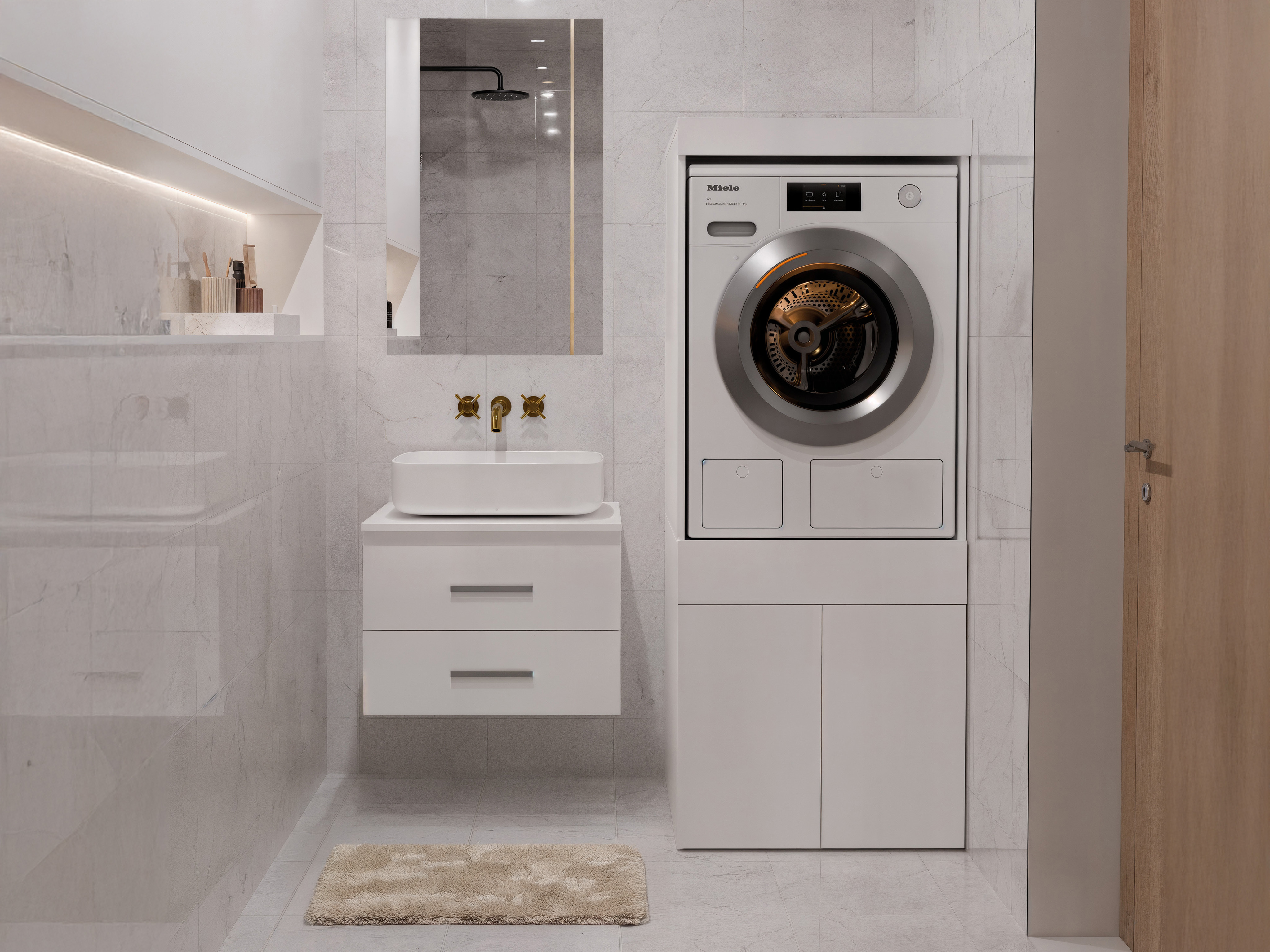 Vannas istabas plaukts Mandeville 355