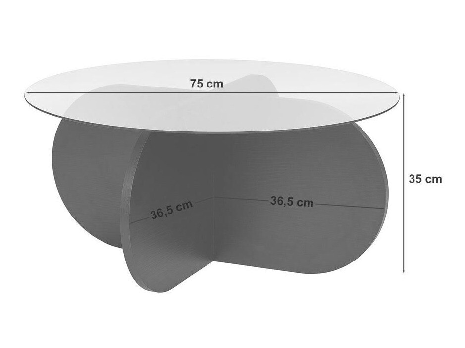 Žurnālu galdiņš Novato 117 (II)