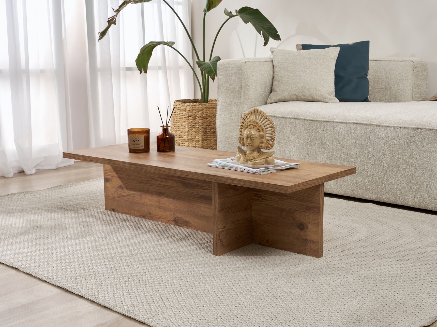 Žurnālu galdiņš Novato 136 (Priede)