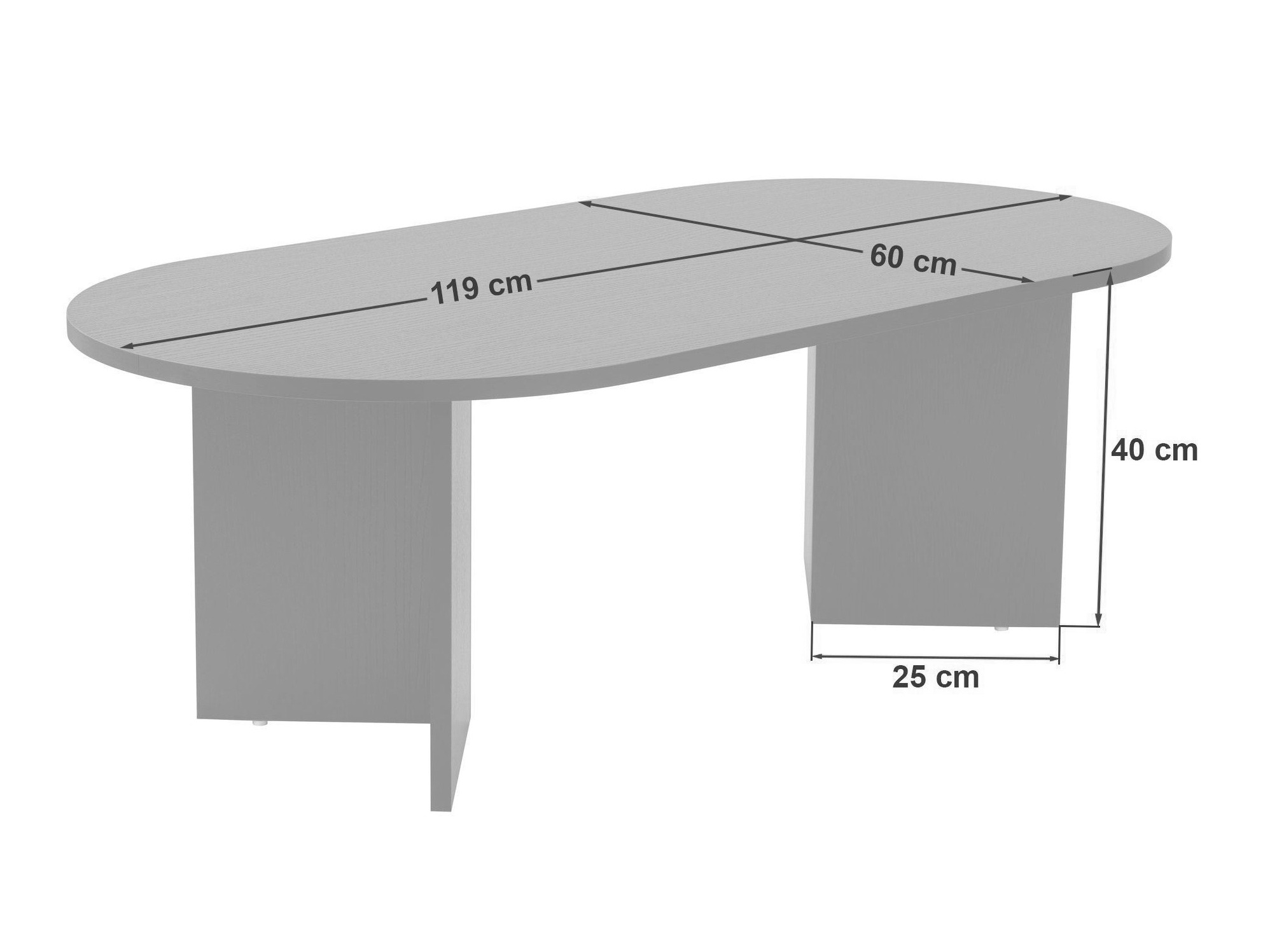 Žurnālu galdiņš Novato 111 (Gaišs travertīns)