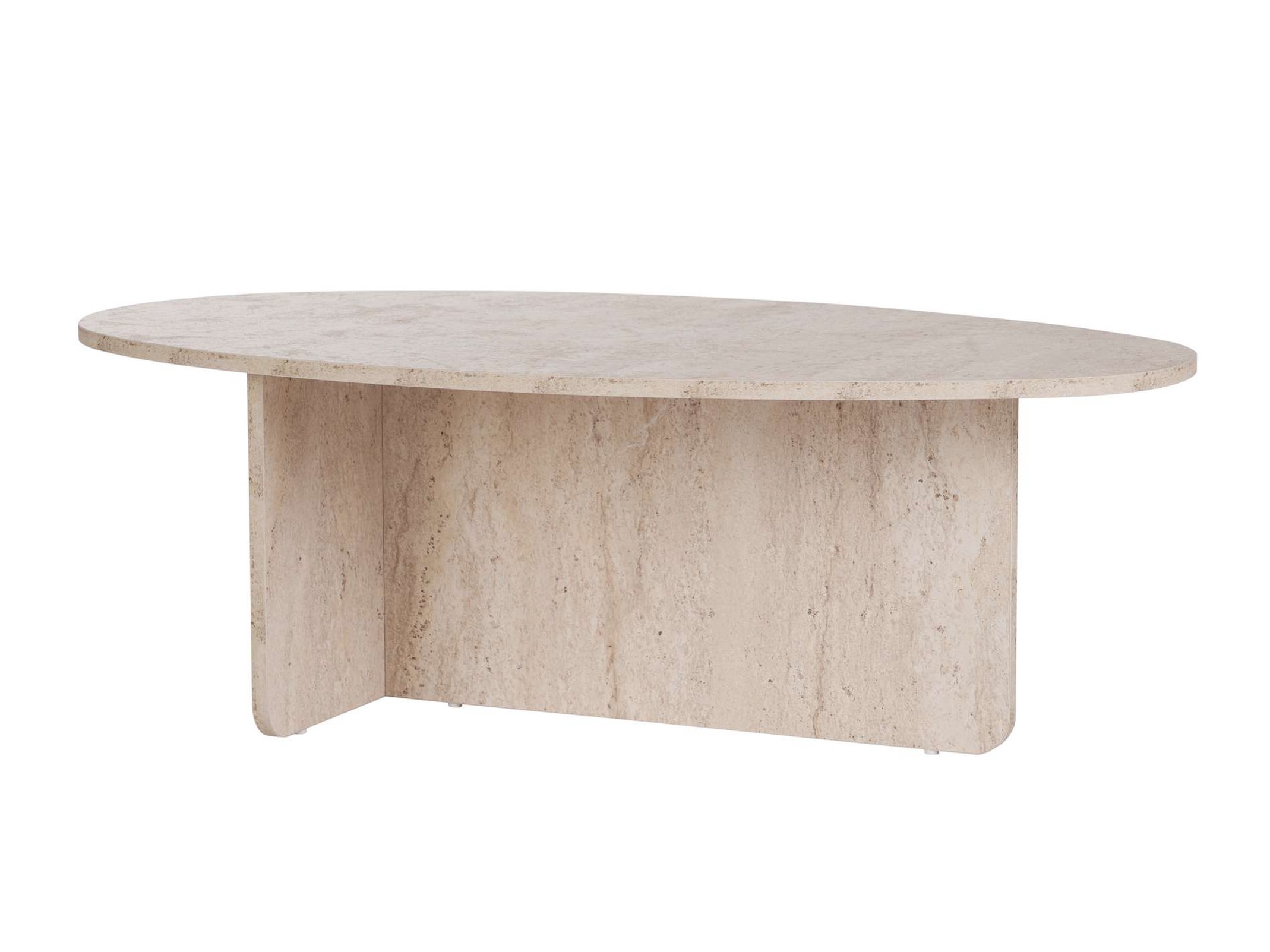 Žurnālu galdiņš Novato 139 (Gaišs travertīns)