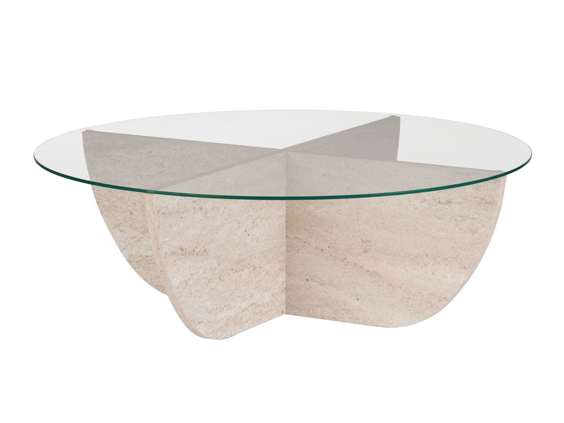 Žurnālu galdiņš Novato 140 (Gaišs travertīns)