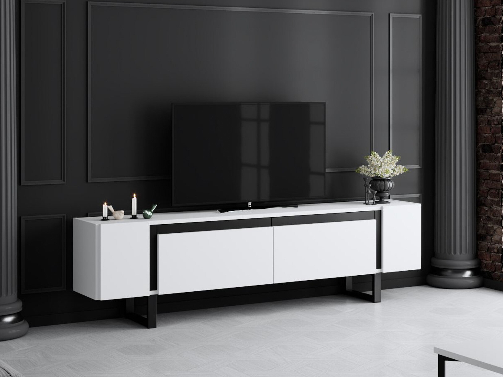 TV galds Kailua 2670 (Balts)