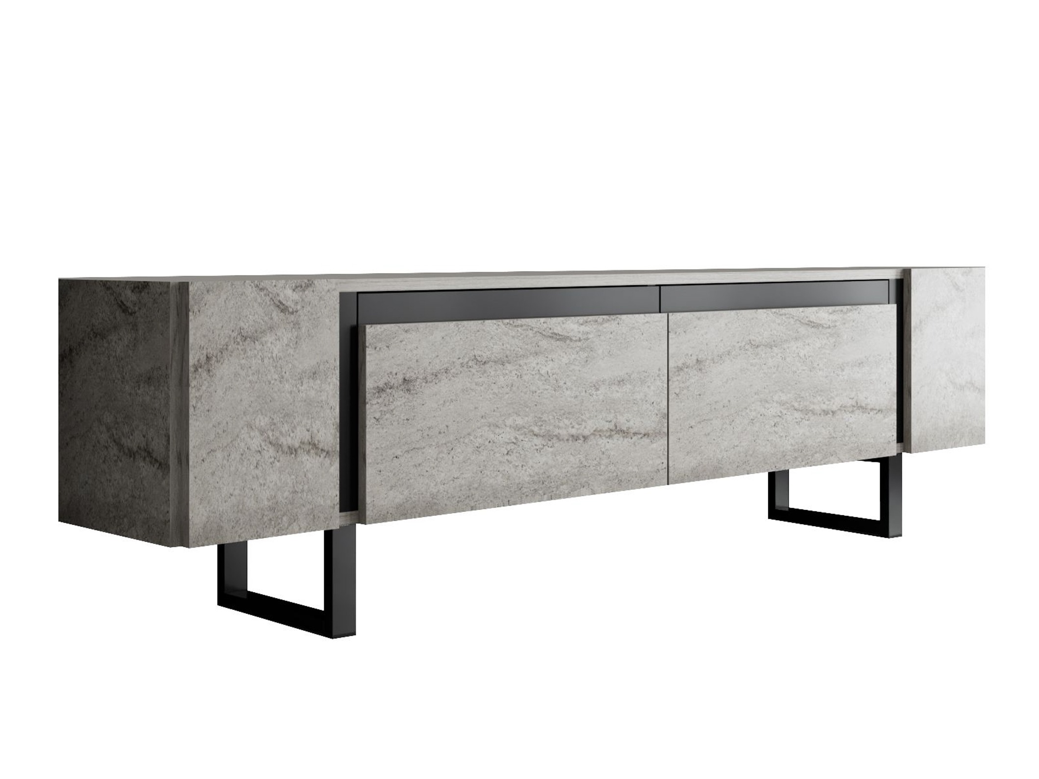 TV galds Kailua 2670 (Gaišs travertīns)