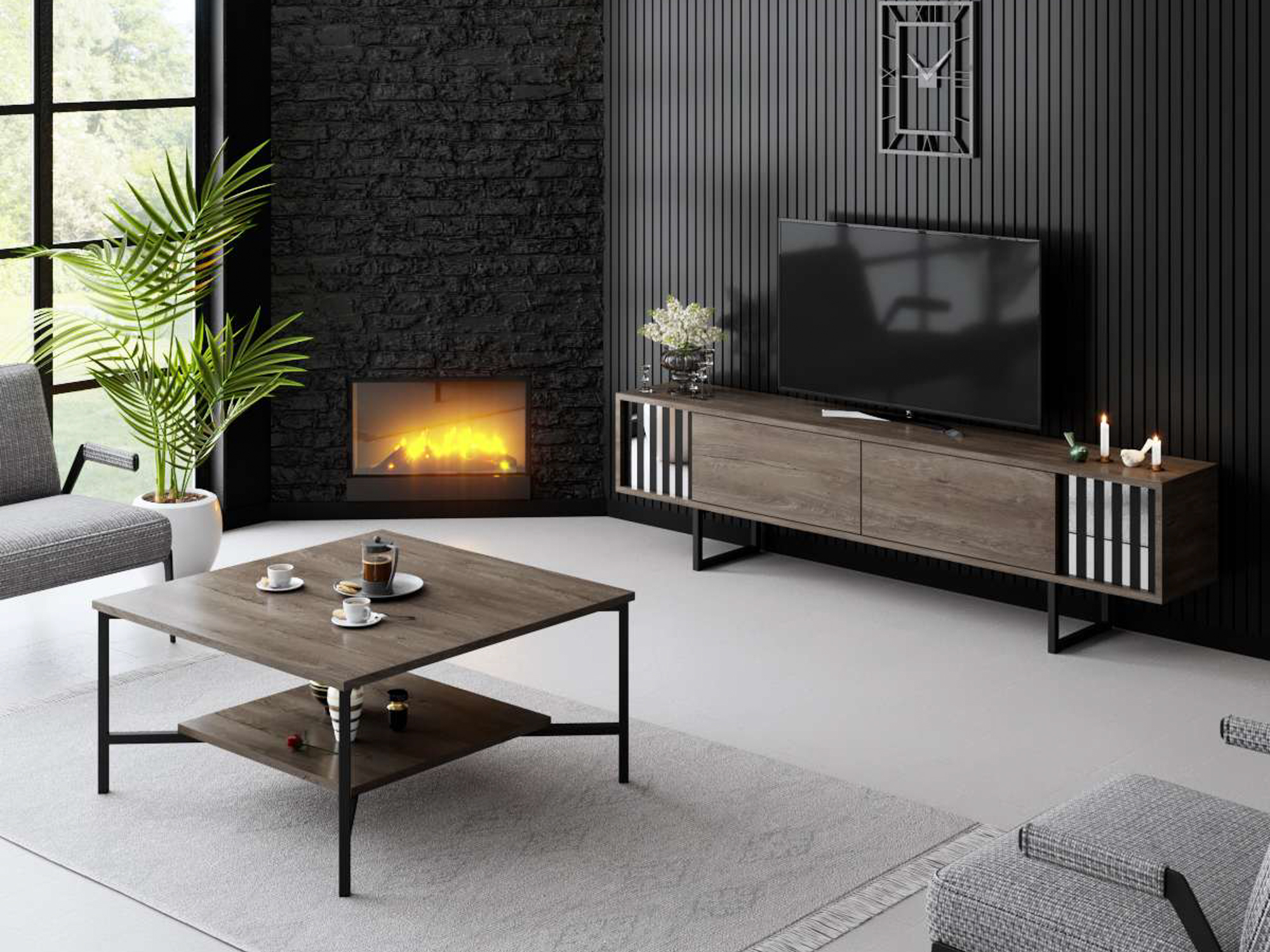 TV galds Kailua 2671 (Riekstkoks)