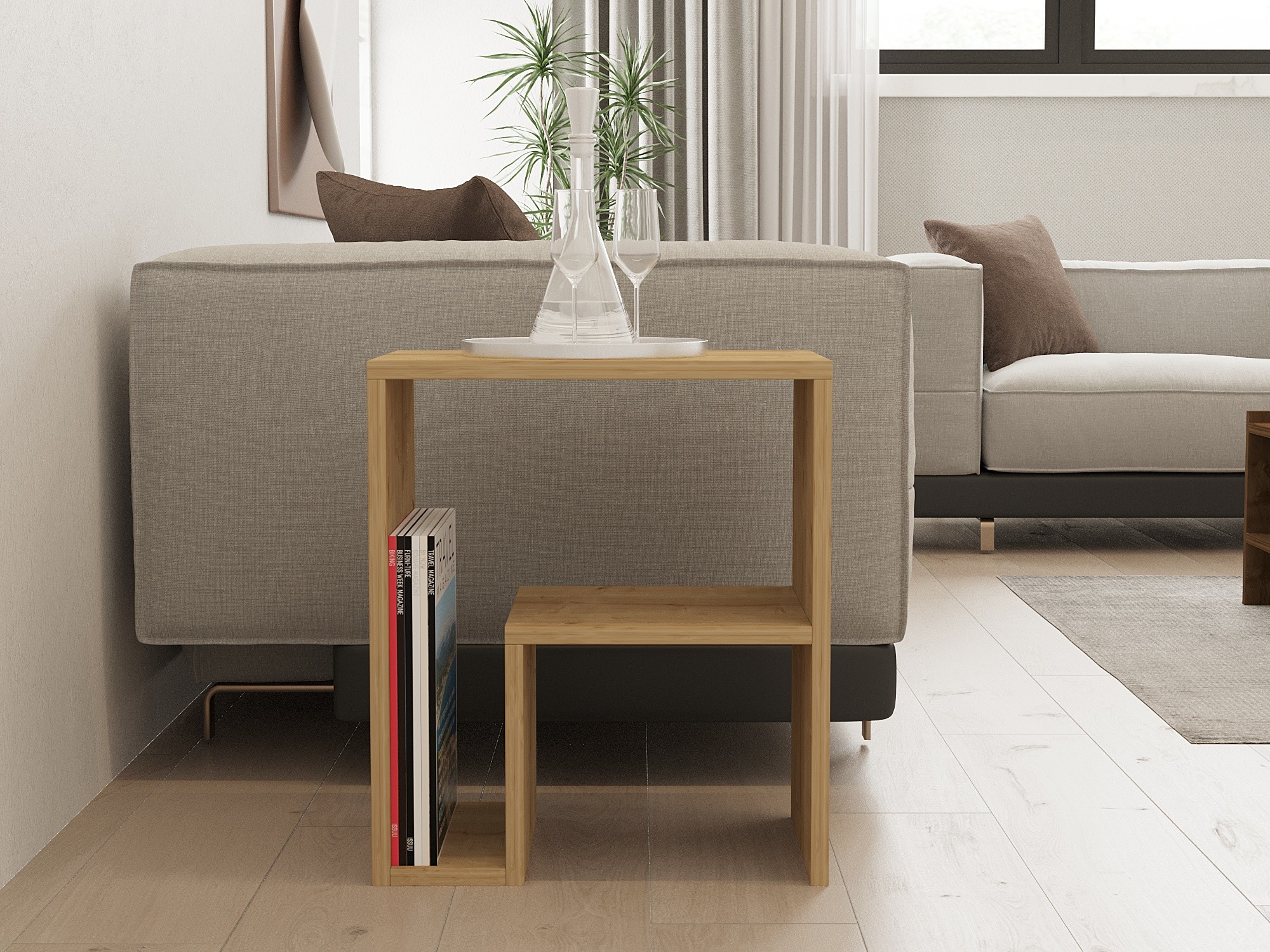 Kafijas galdiņš Kailua 2688 (Ozols)