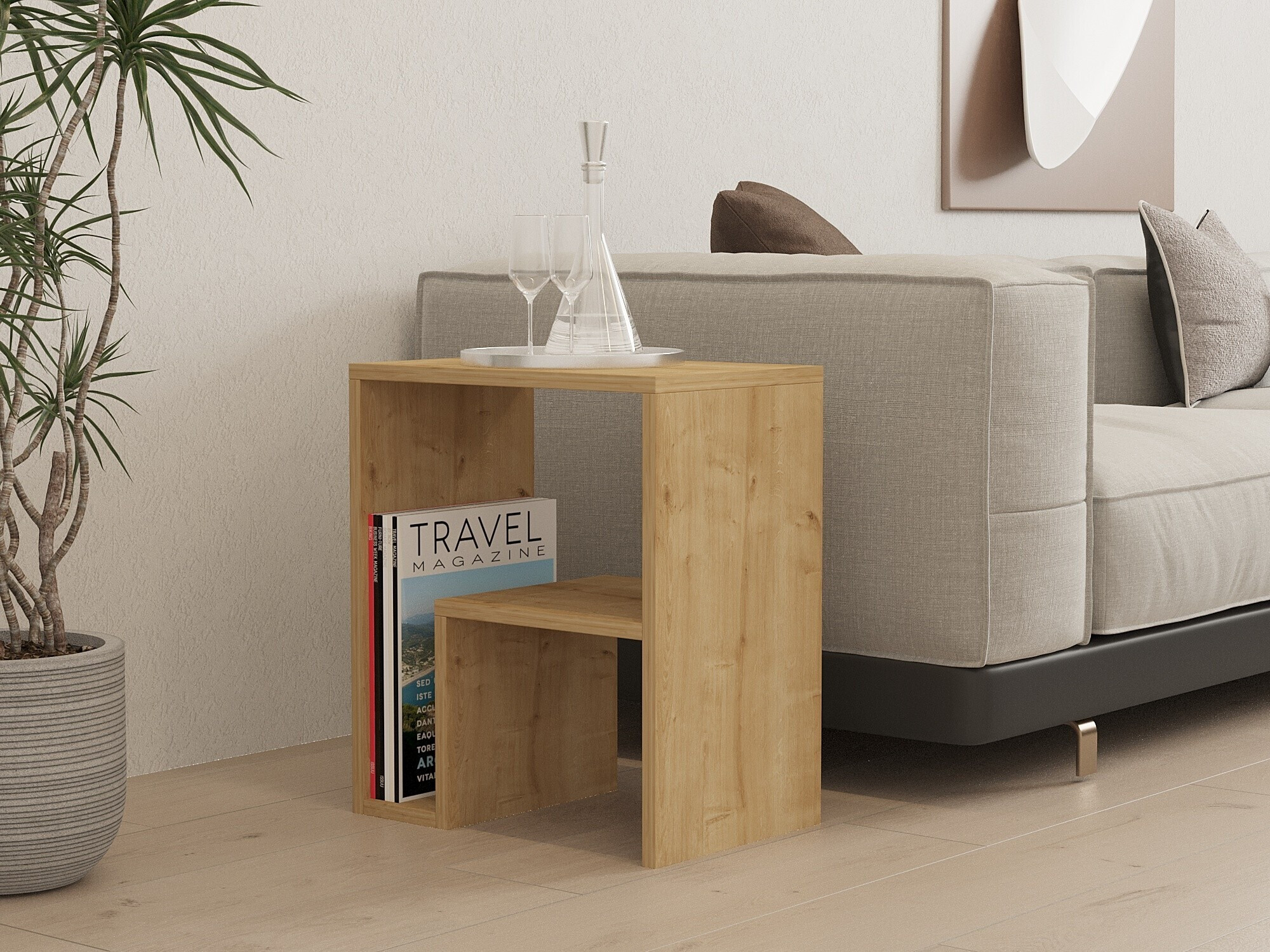 Kafijas galdiņš Kailua 2688 (Ozols)