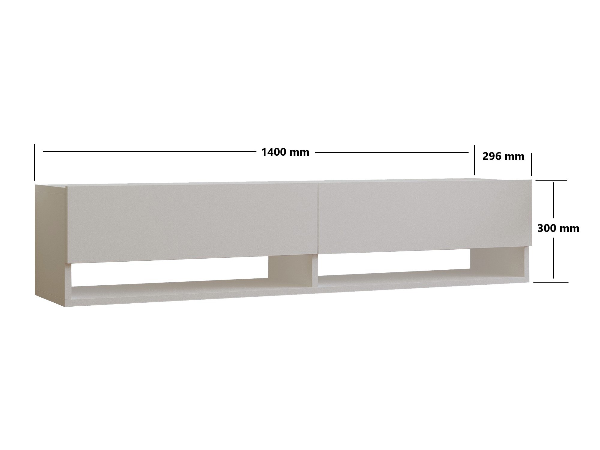 TV galds Kailua 2690 (Balts)