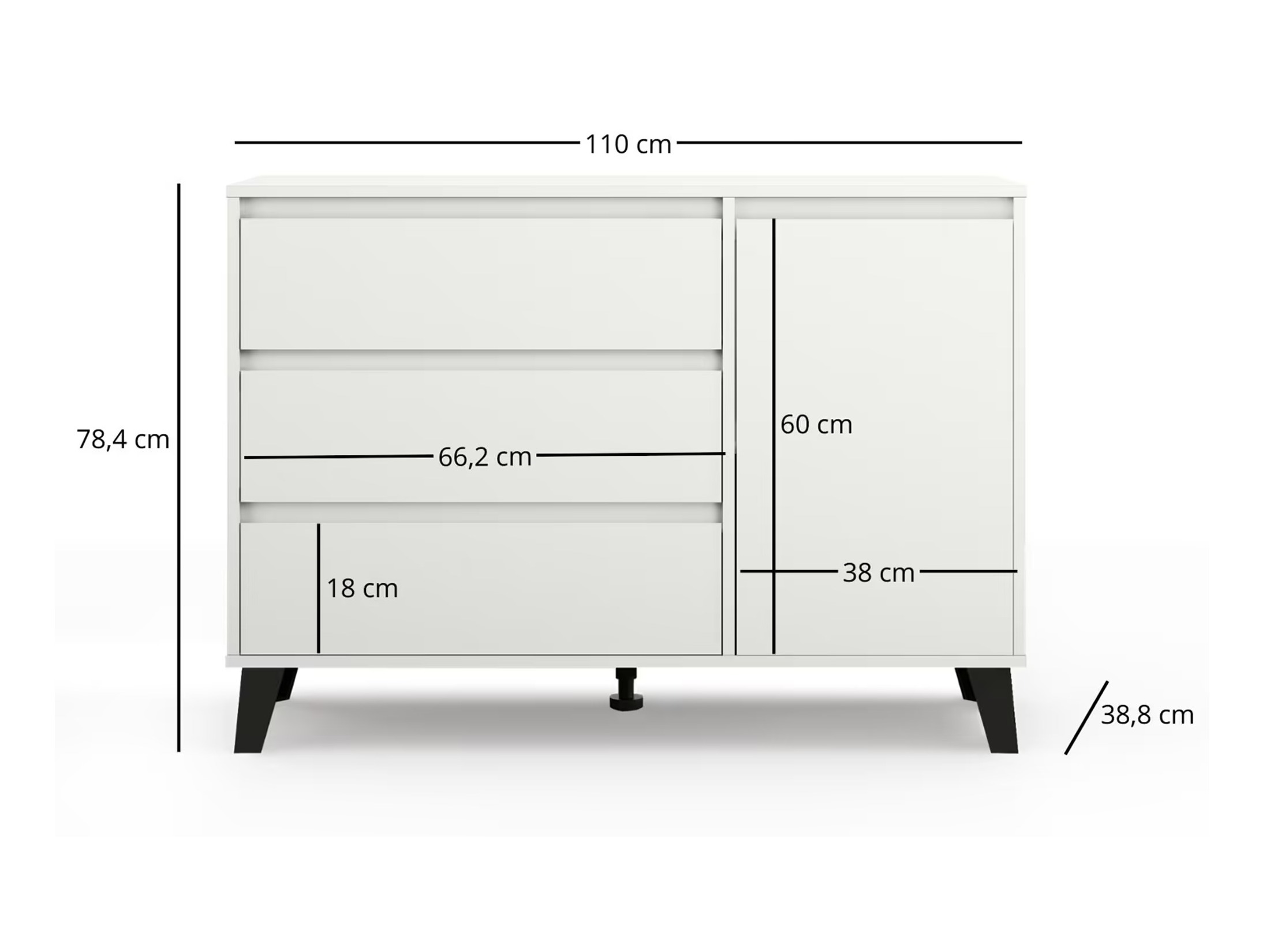 Kumode Tetena 101 (Balts)