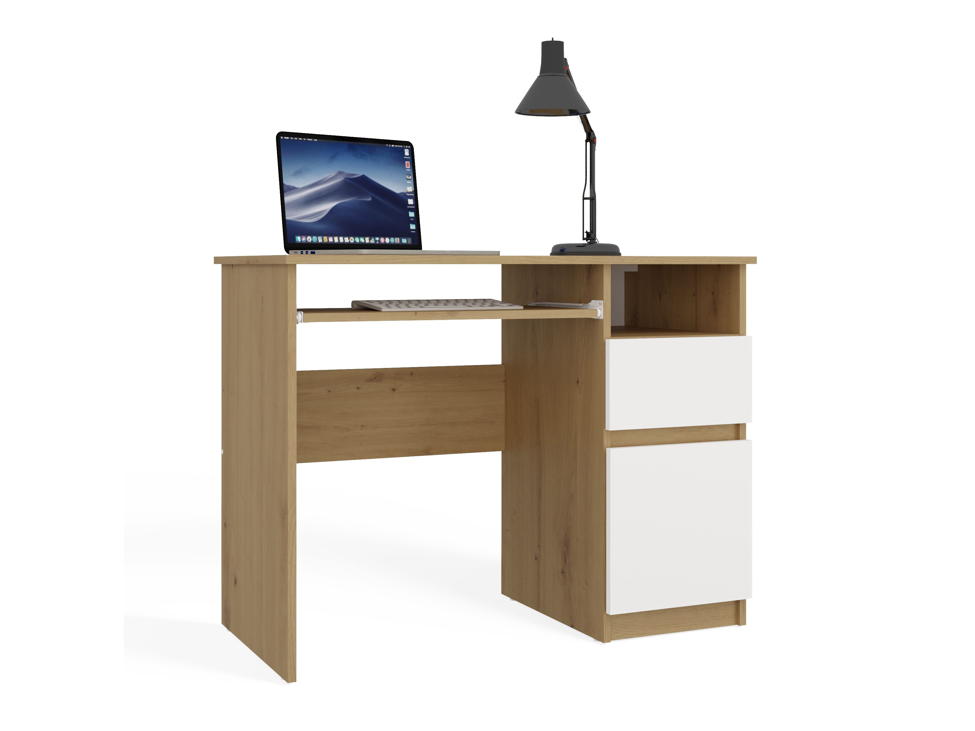 Rakstāmgalds Mandeville 269 (Artisan ozols + Balts)