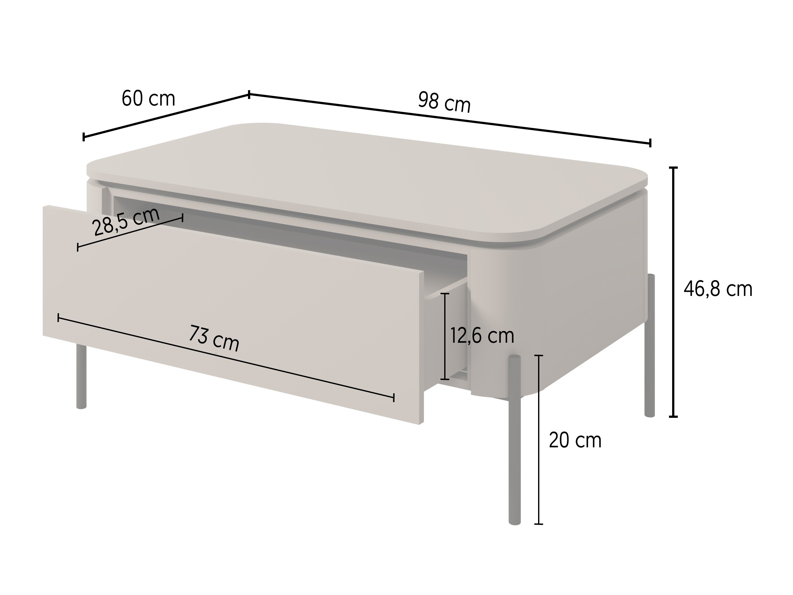 Viesistabas komplekts Mirbeno 109