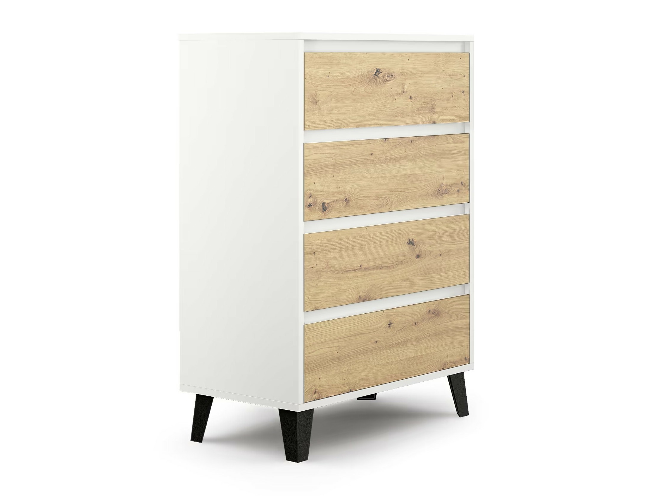 Kumode Tetena 103 (Balts + Artisan ozols)