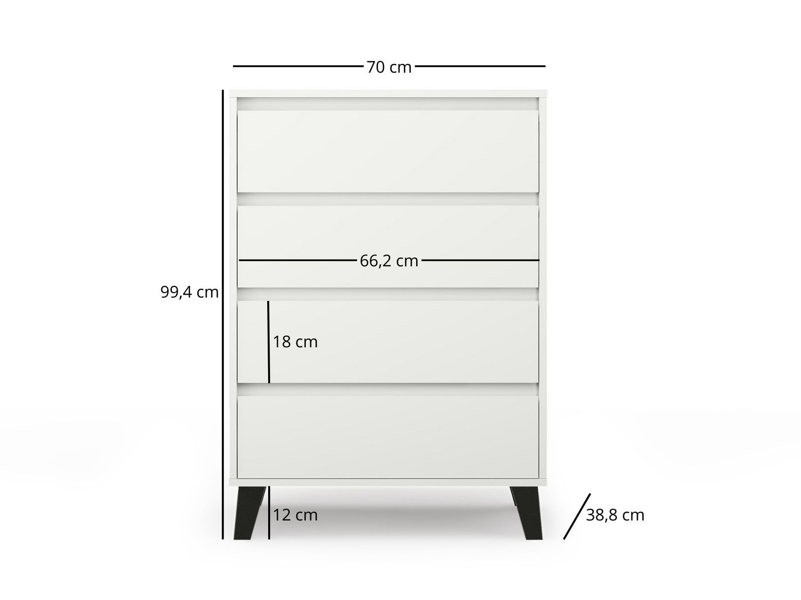 Kumode Tetena 103 (Balts)