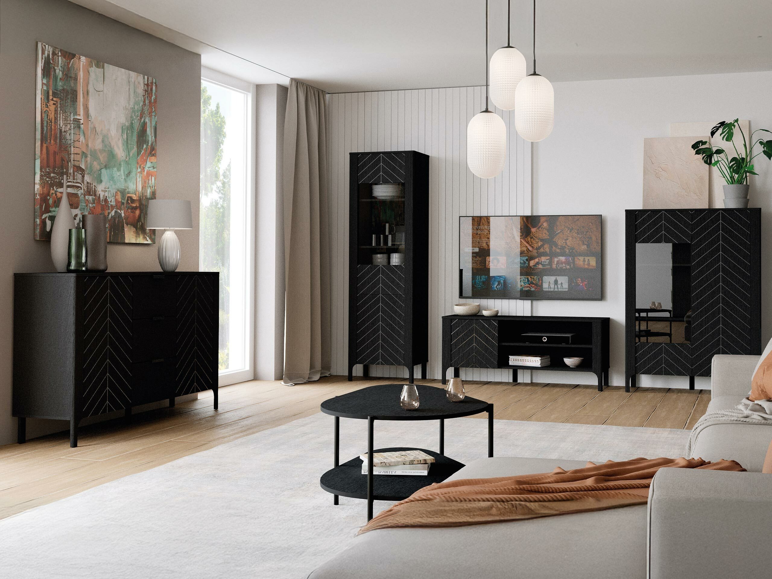 TV galds Mavtoru 107 (Melns)