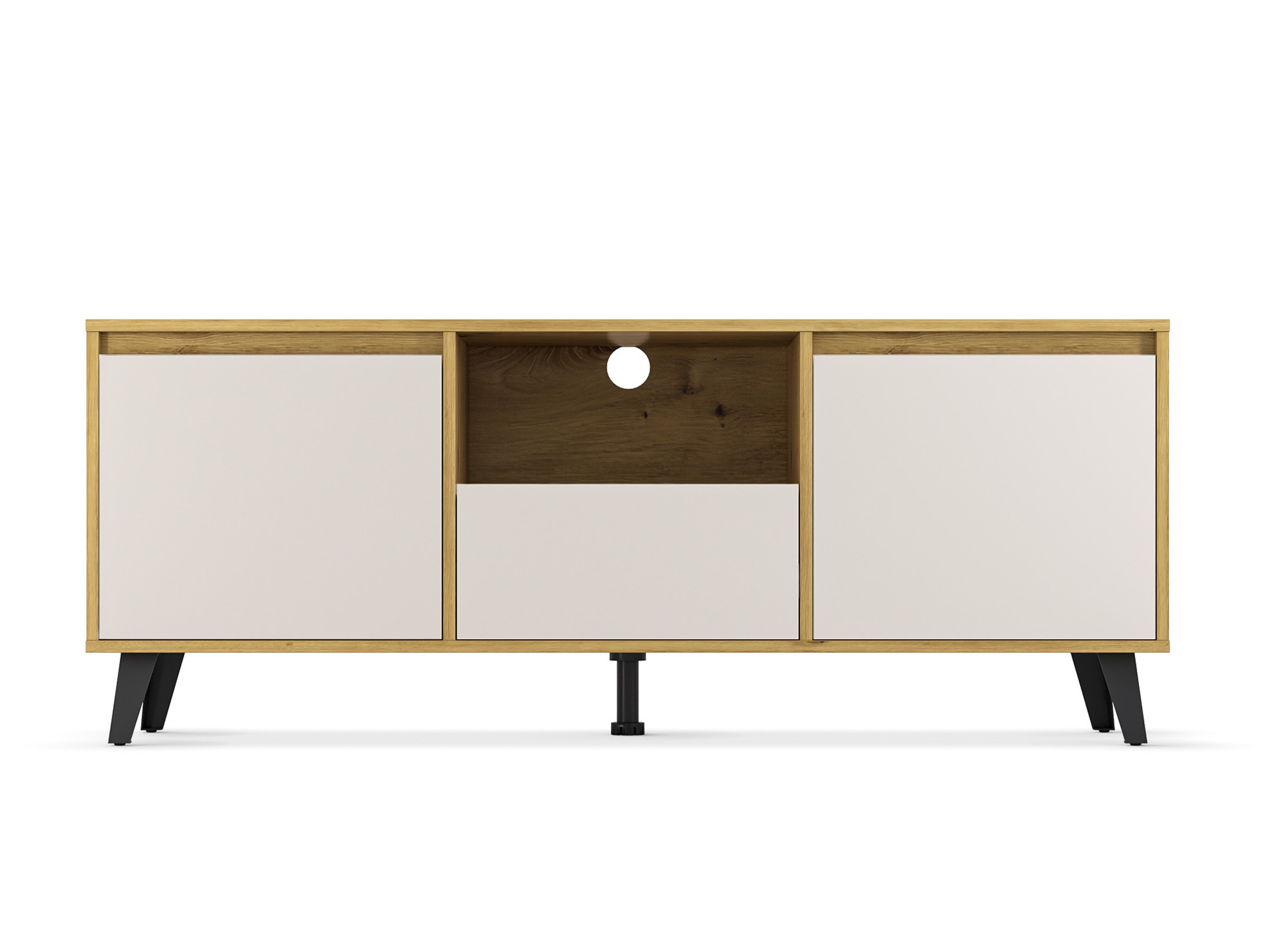 TV galds Tetena 106 (Artisan ozols + Kašmirs)