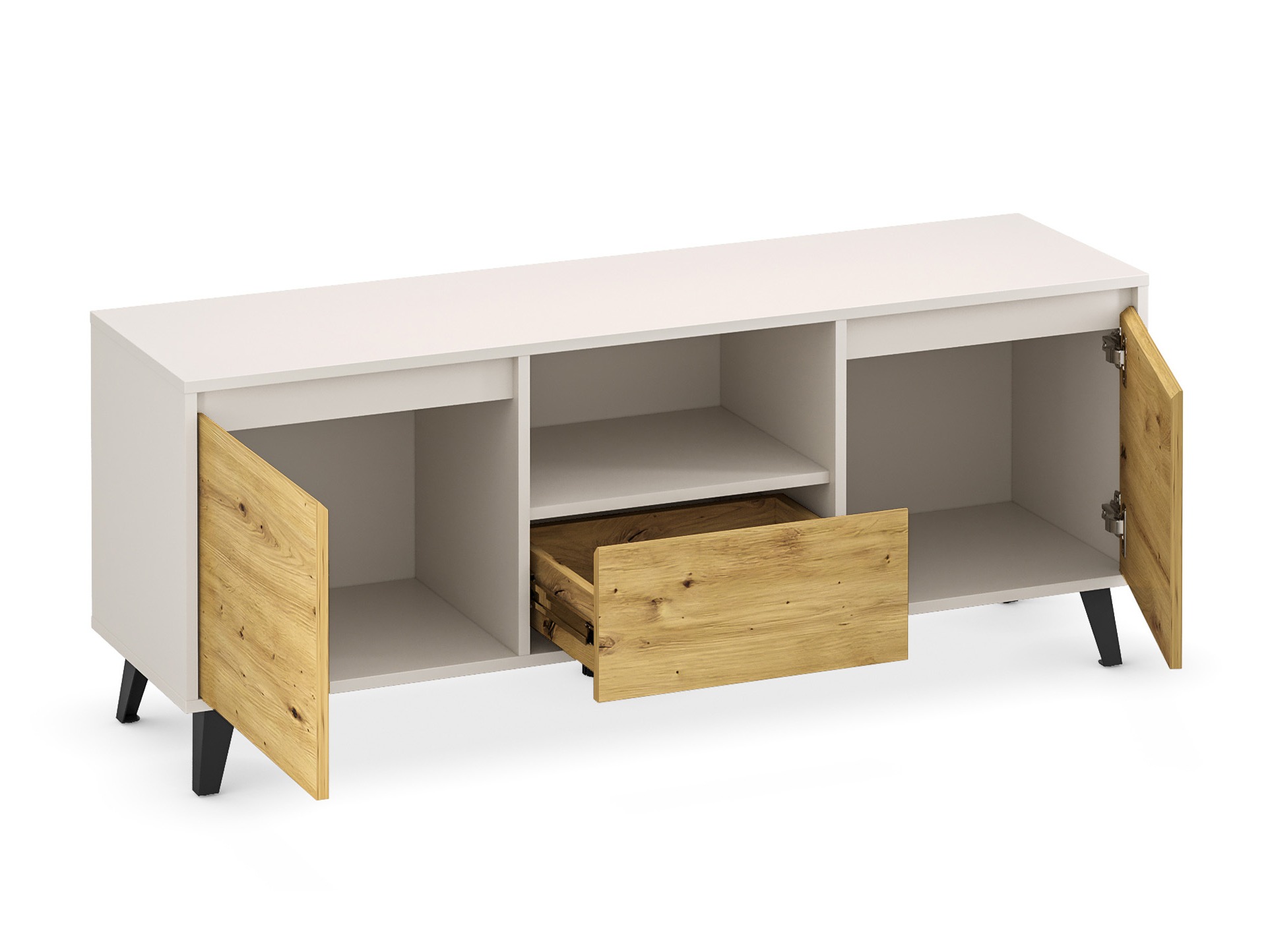 TV galds Tetena 106 (Kašmirs + Artisan ozols)