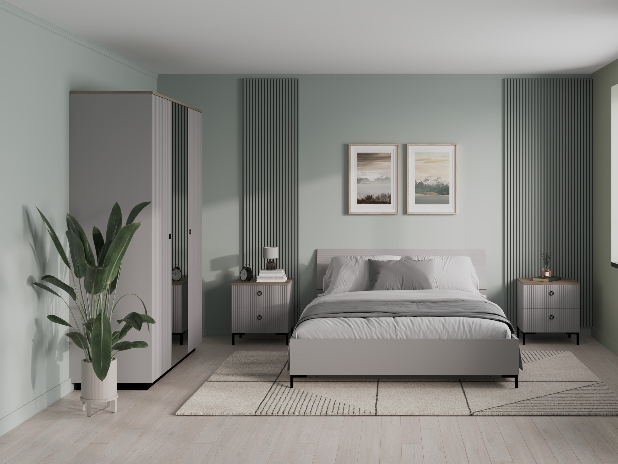 Guļamistabas komplekts Evadali 124 (Nav)