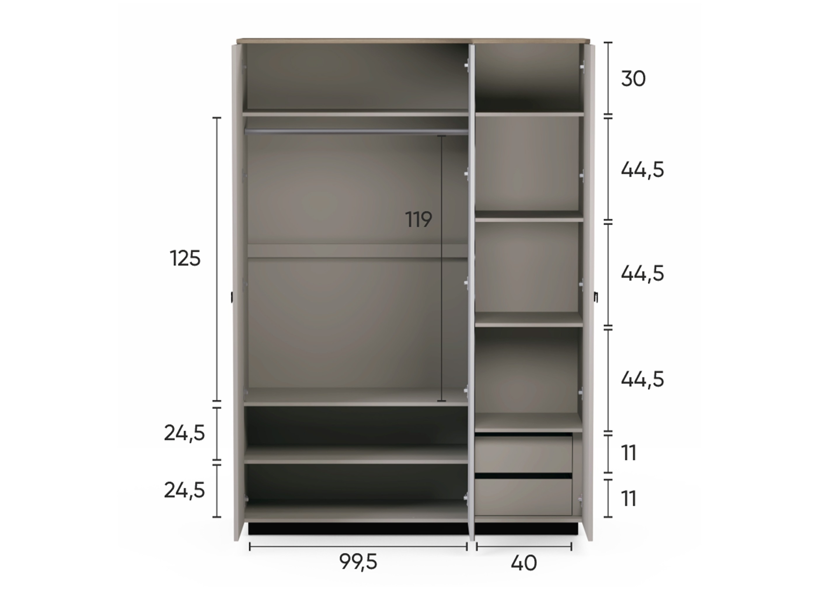 Guļamistabas komplekts Evadali 124 (Nav)