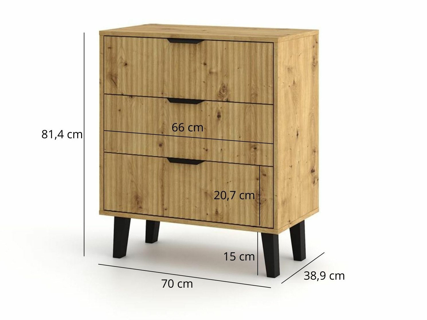 Kumode Dorophu 101 (Artisan ozols)