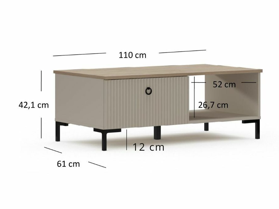 Viesistabas komplekts Evadali 127 (Jā)