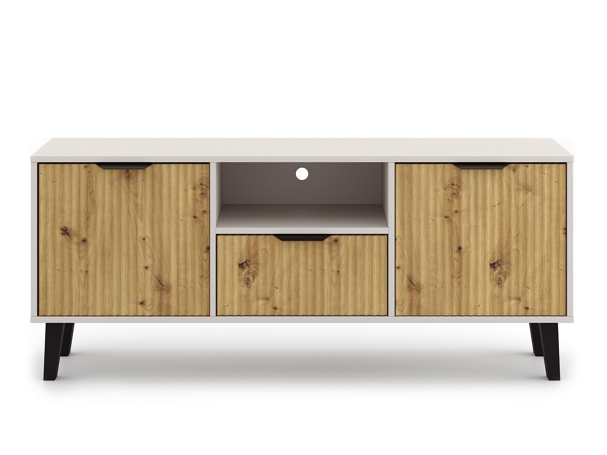 TV galds Dorophu 104 (Kašmirs + Artisan ozols)