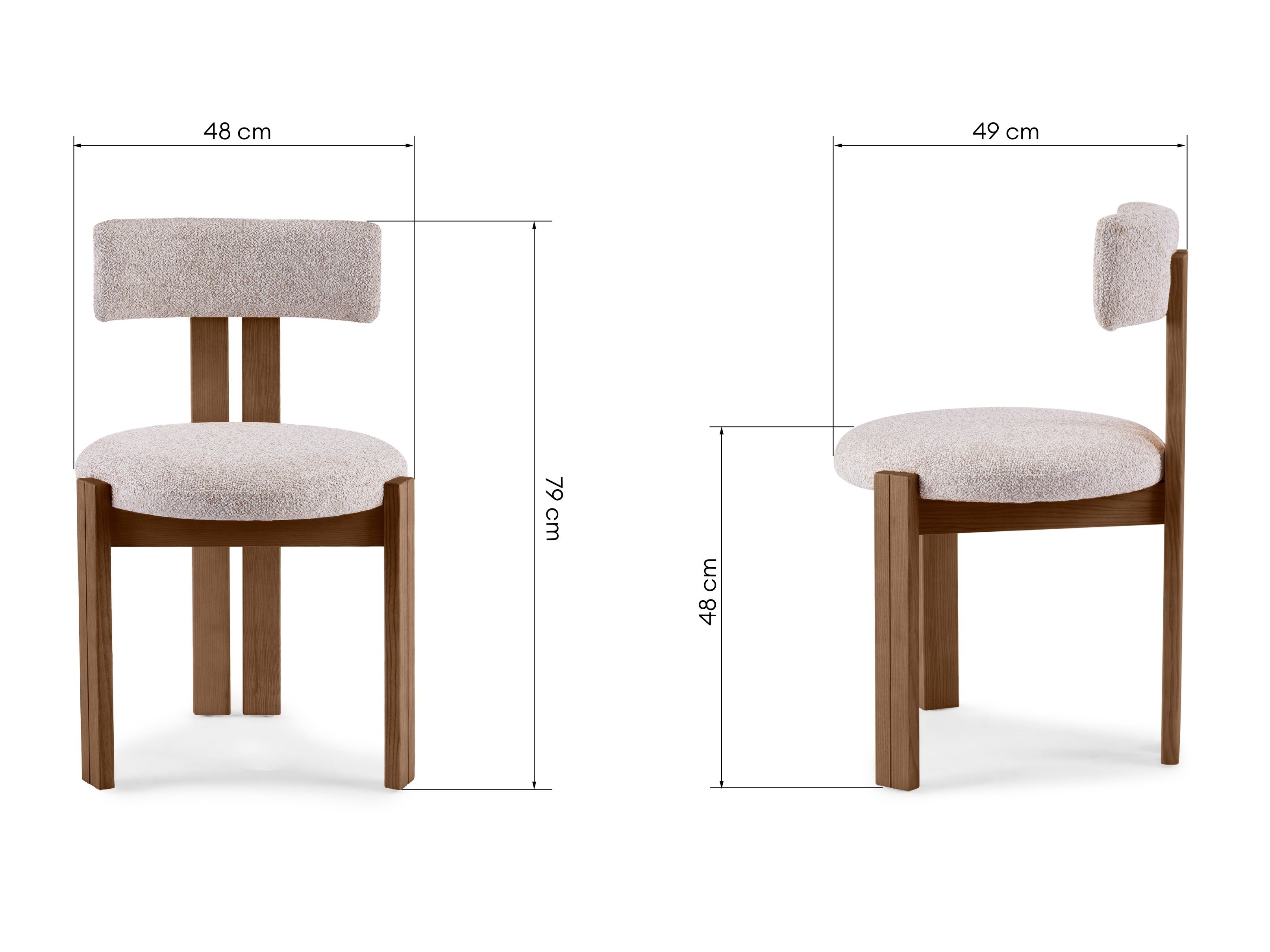 Krēsls Burleson 547 (Bēšs + Brūns)