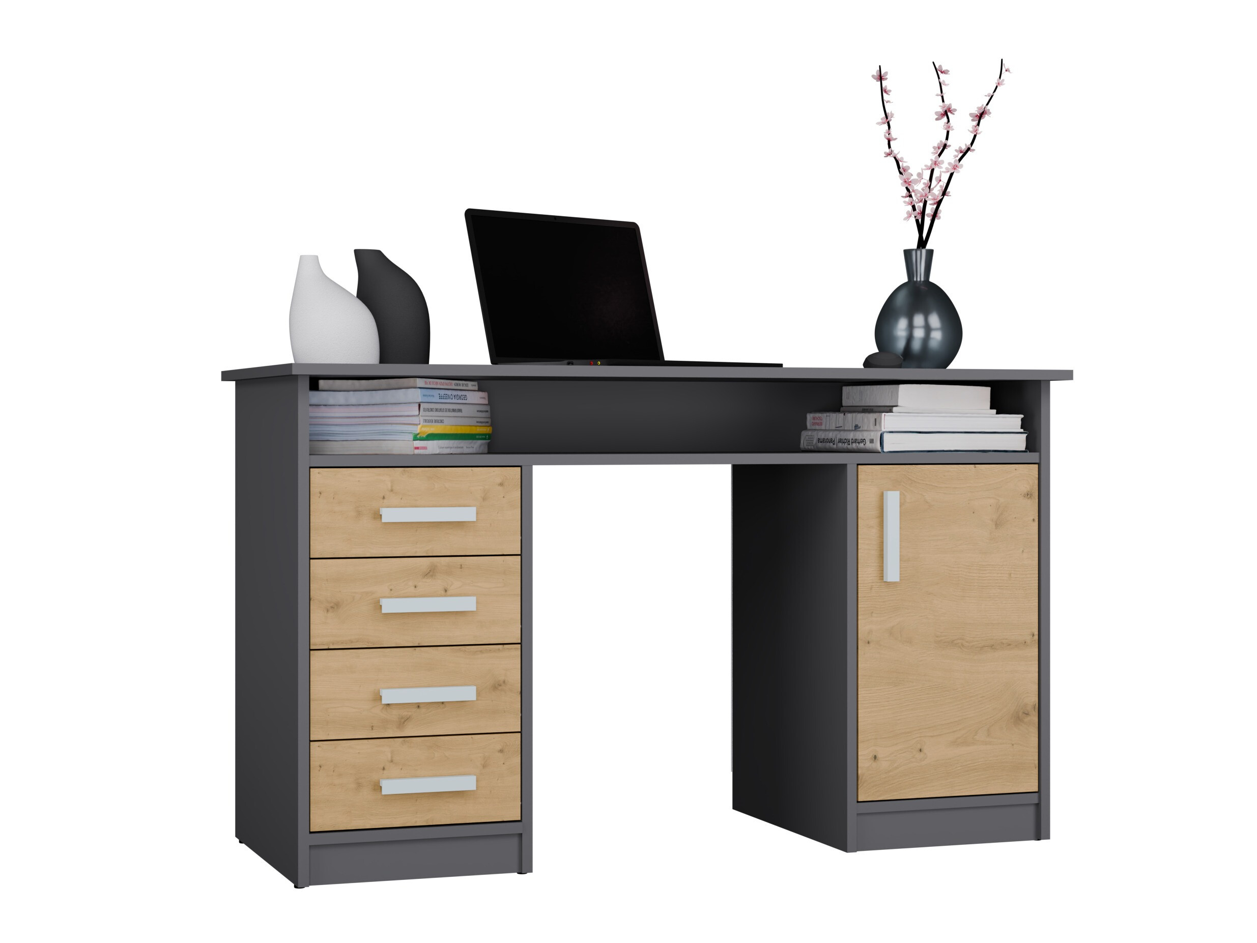 Rakstāmgalds Mandeville 329 (Artisan ozols + Antracīts)